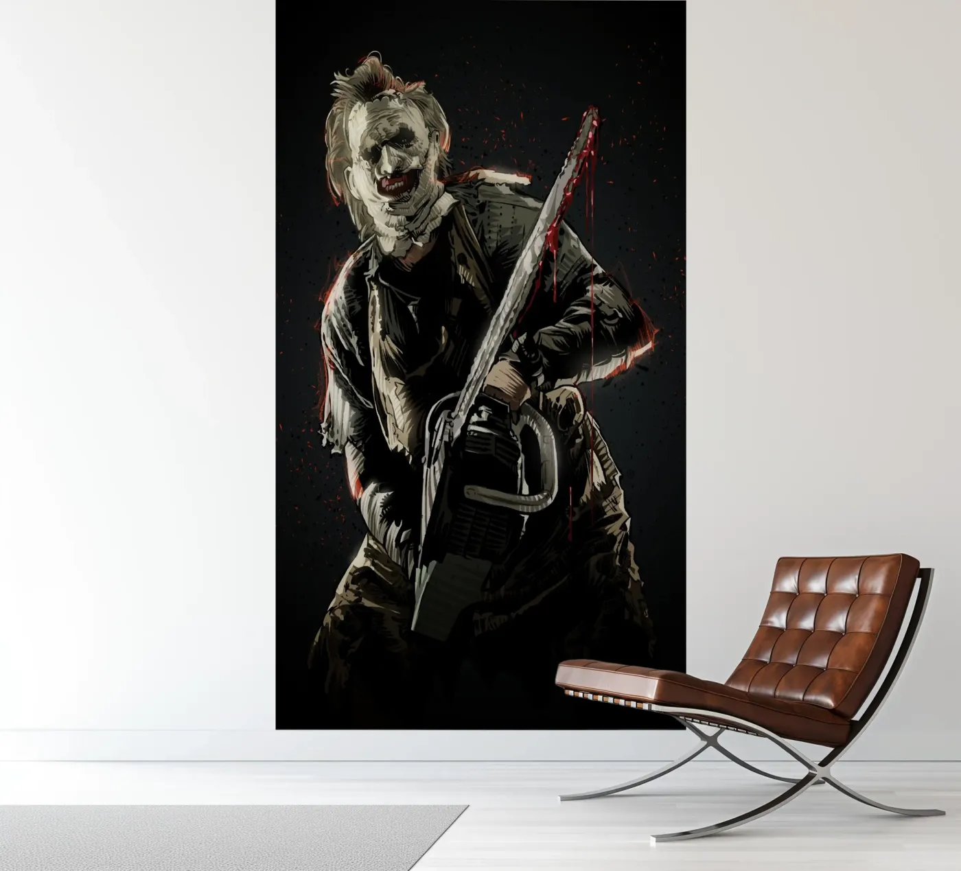 Leatherface fotobehang van nabakumov