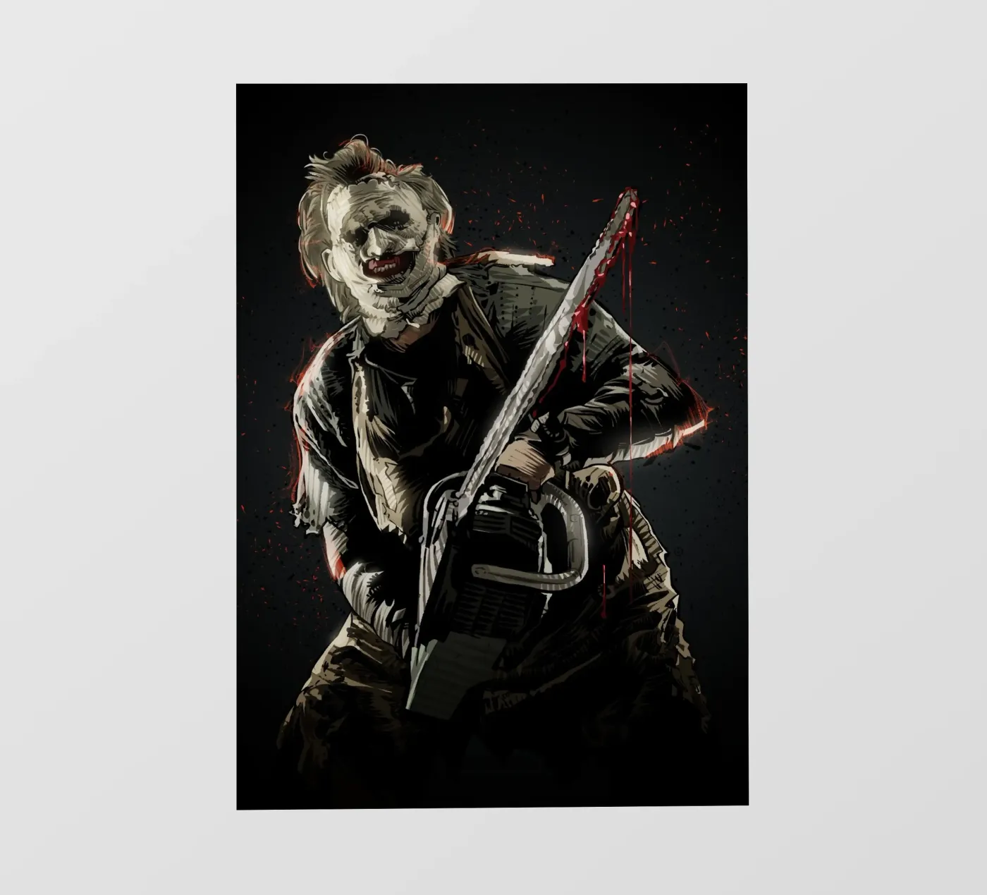 Leatherface fotobehang van nabakumov