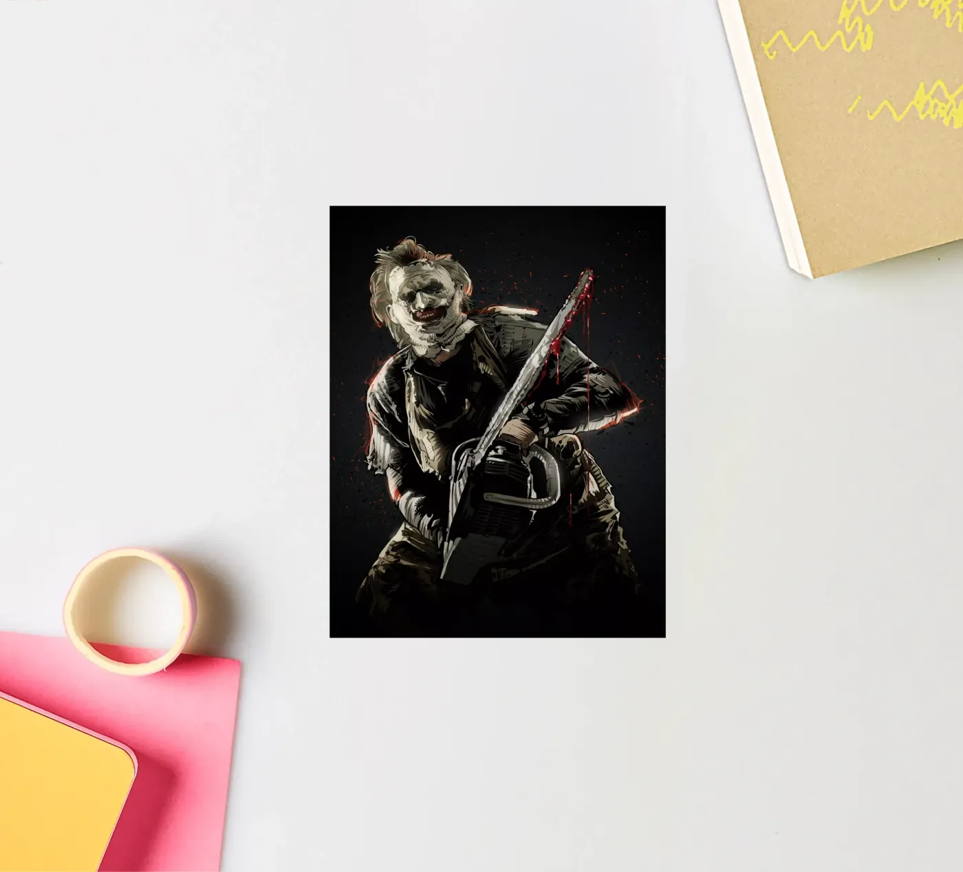 Leatherface sticker by nabakumov
