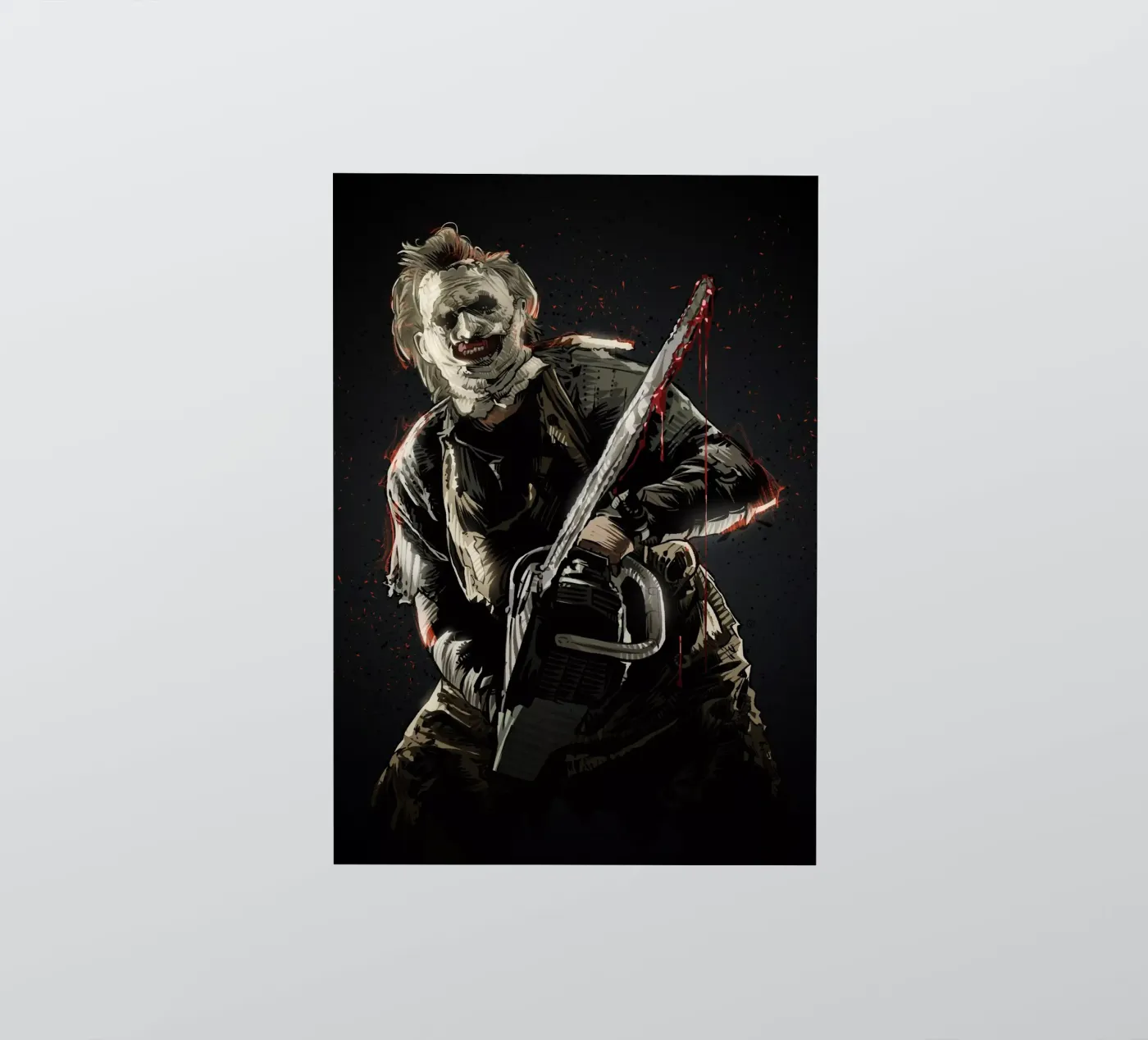 Leatherface sticker by nabakumov