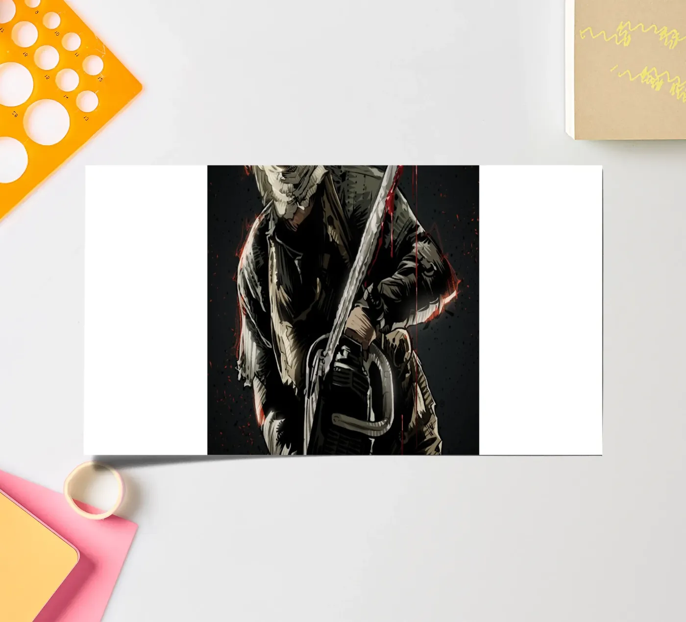 Leatherface sticker sheet by nabakumov