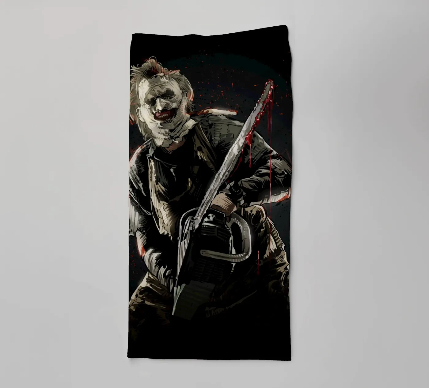 Leatherface towel by nabakumov