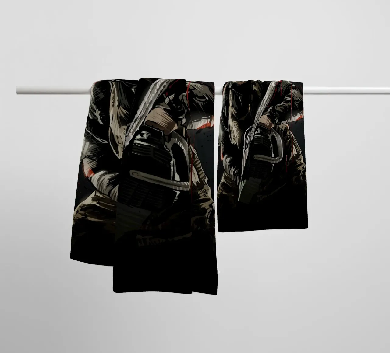 Leatherface towel by nabakumov