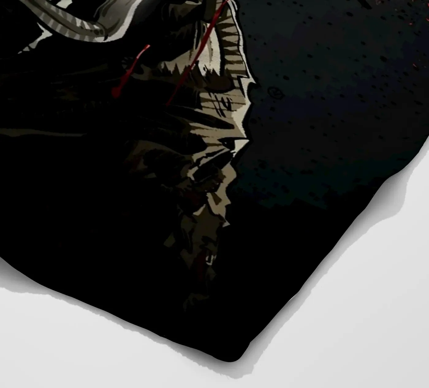 Leatherface fleece blanket by nabakumov