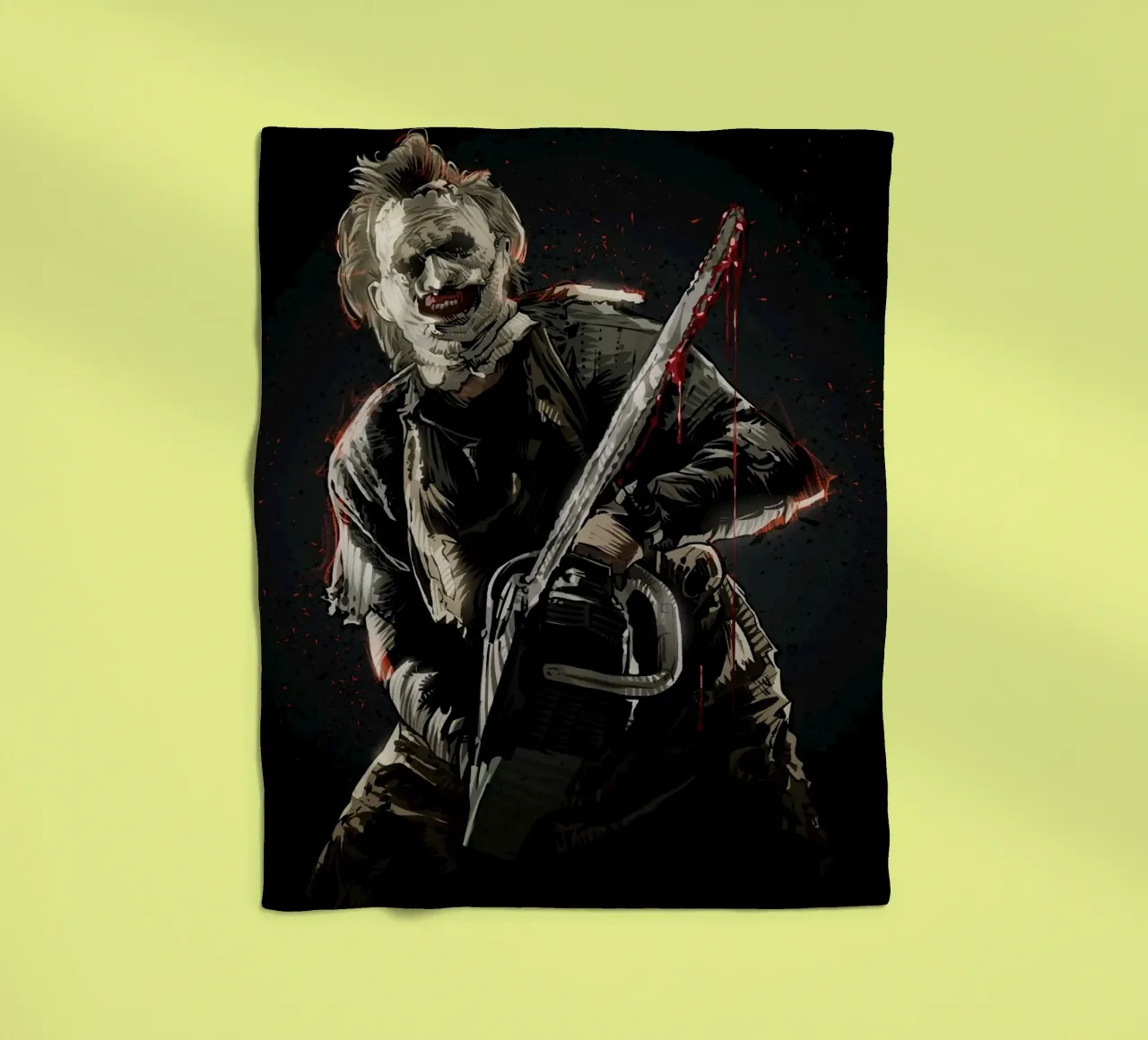 Leatherface Fleecedecke von nabakumov