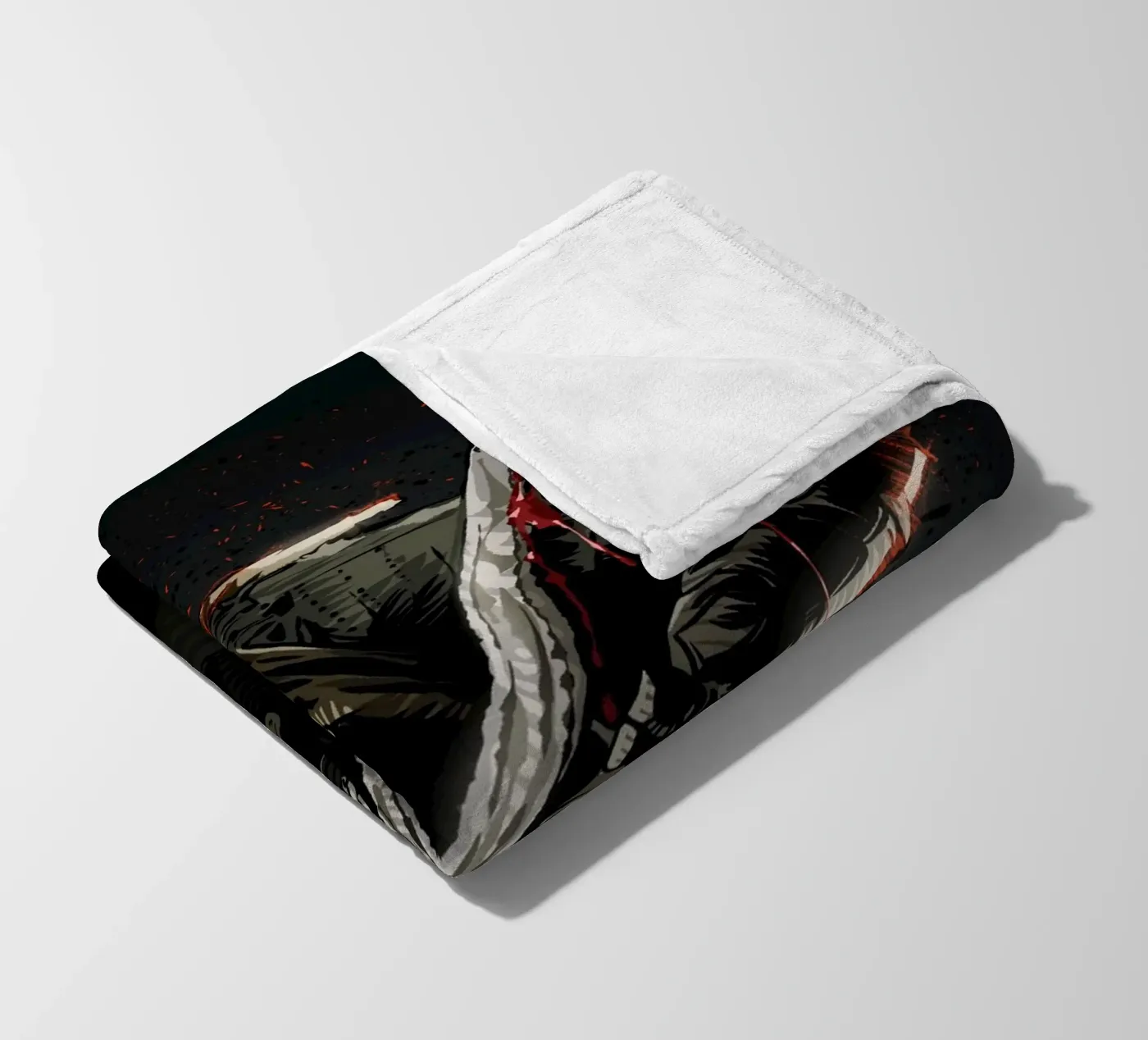 Leatherface coperta in pile da nabakumov