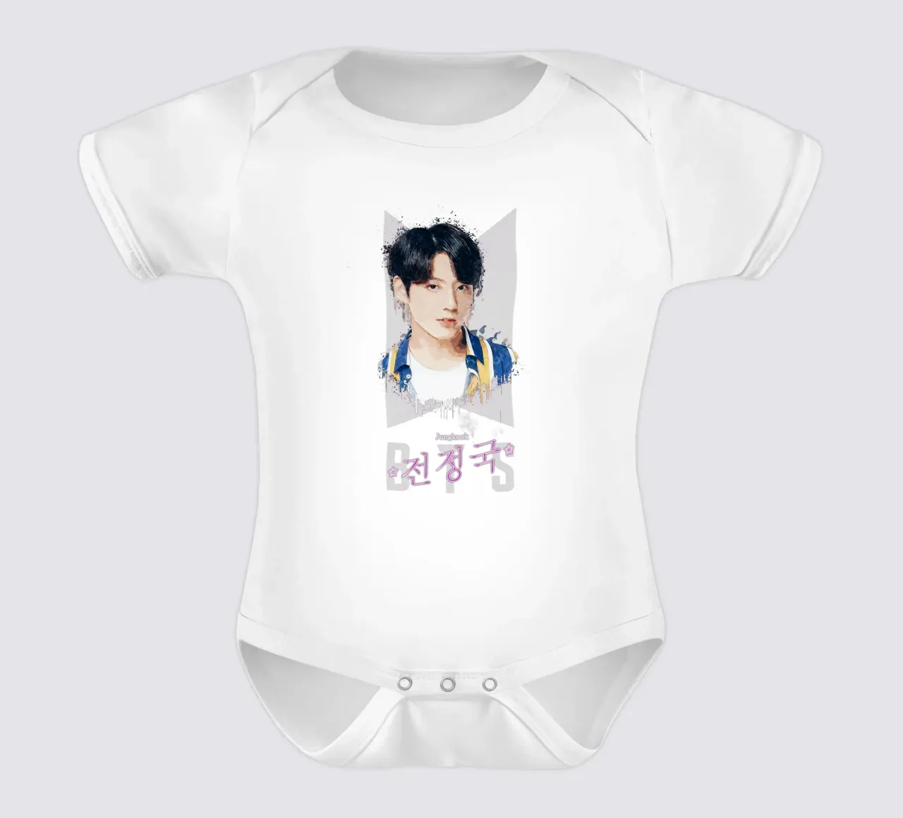 Jeon Jung-kook - BTS body neonato maniche corte da Gunawan Rb