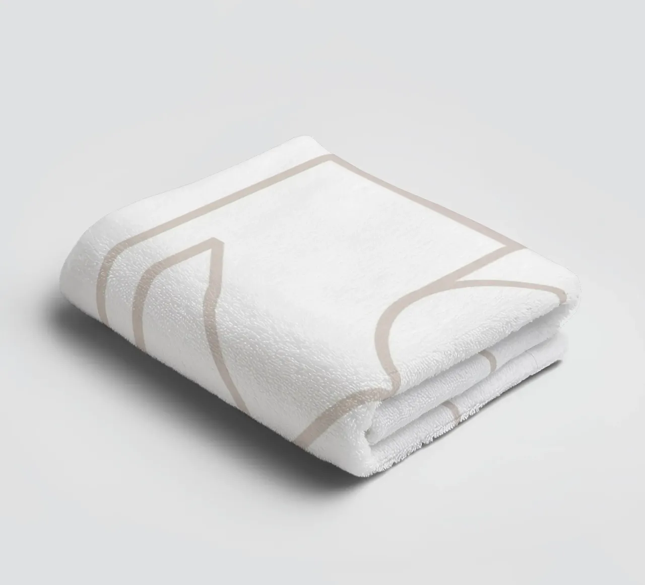 Geometric Home - Design tipografico minimalista asciugamano da bagno da Whole©