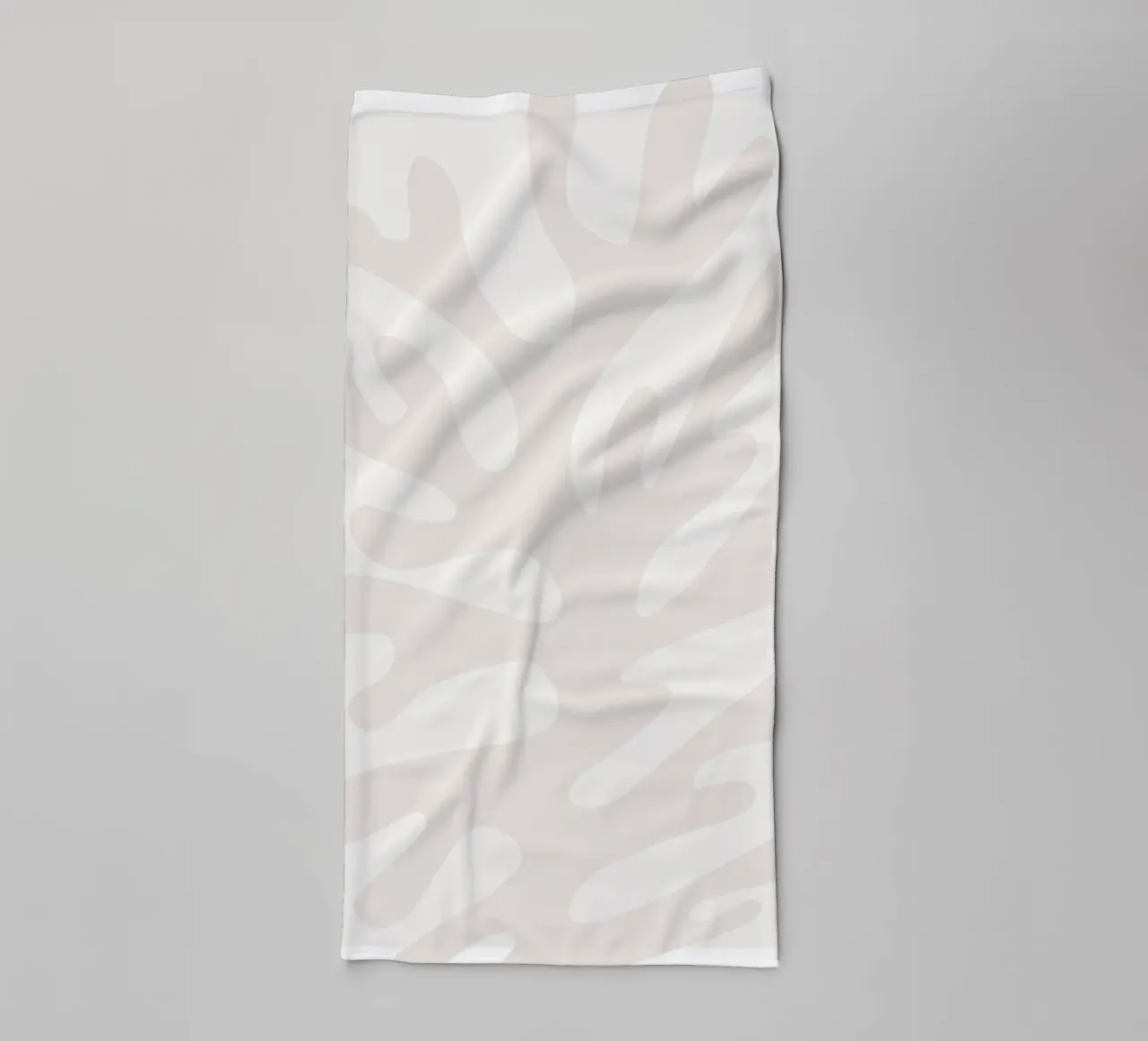 Abstract coral - Minimalist natural design towel by Whole©