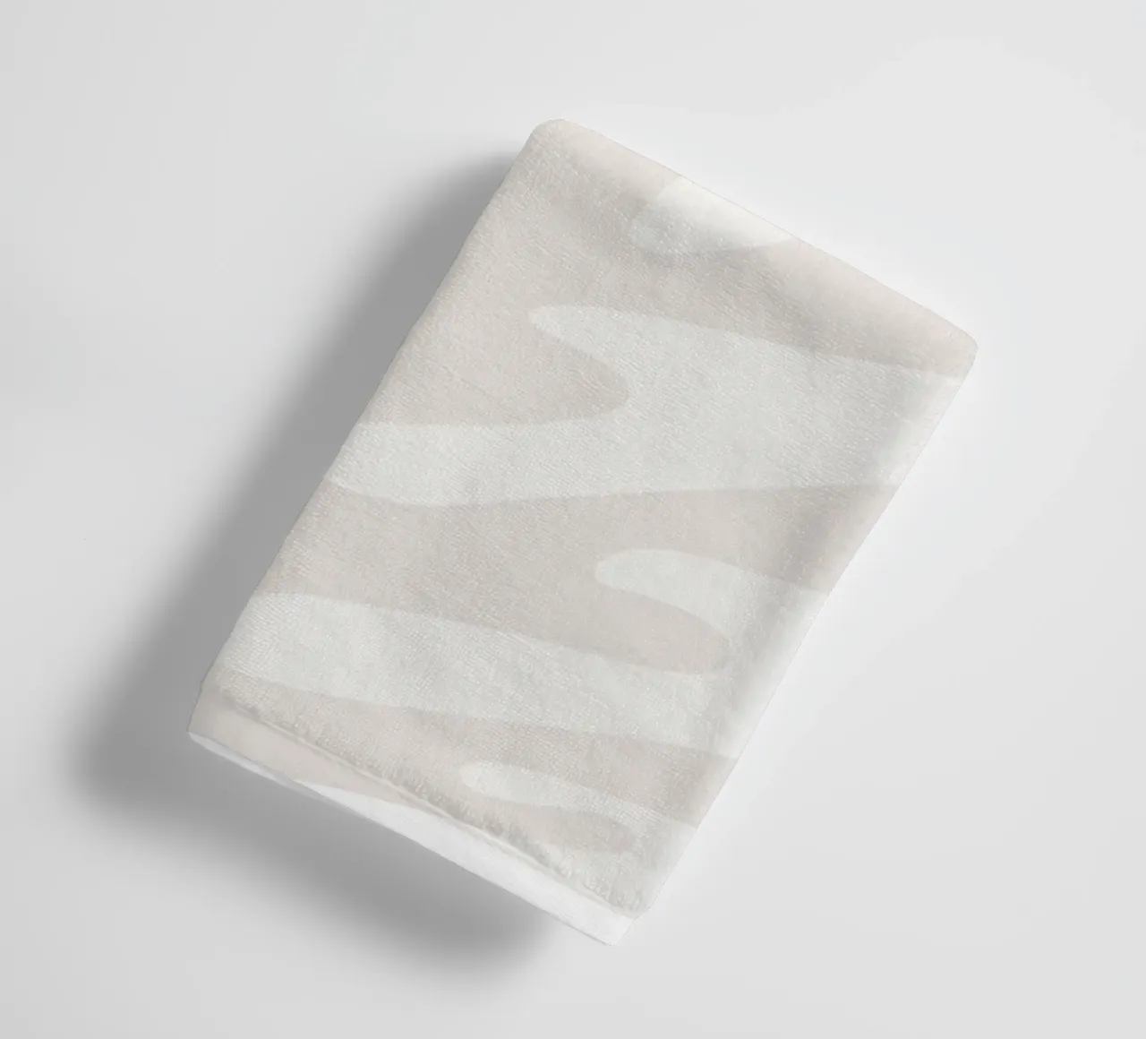 Abstract coral - Minimalist natural design towel by Whole©
