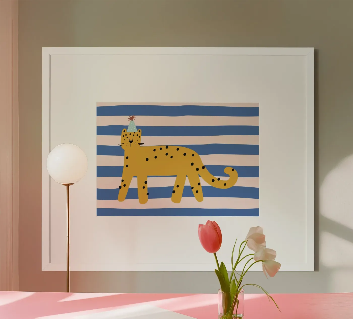 Birthday Leopard poster da PurePeachKids