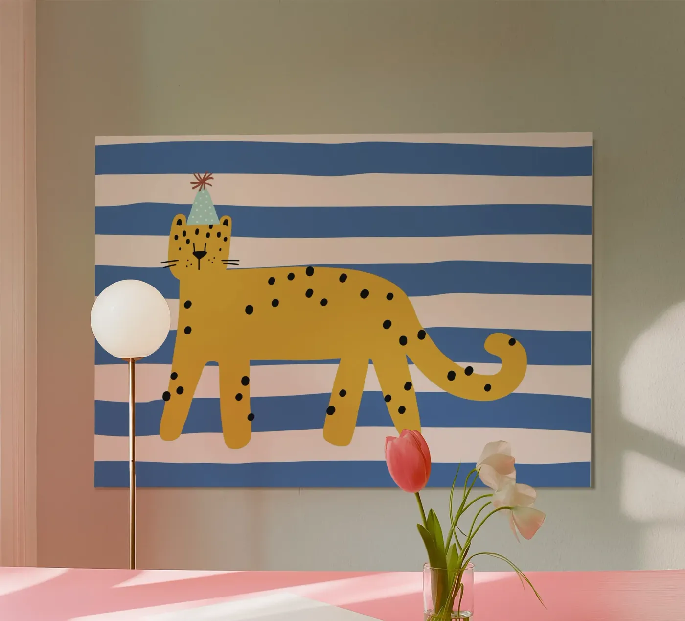 Birthday Leopard poster da PurePeachKids