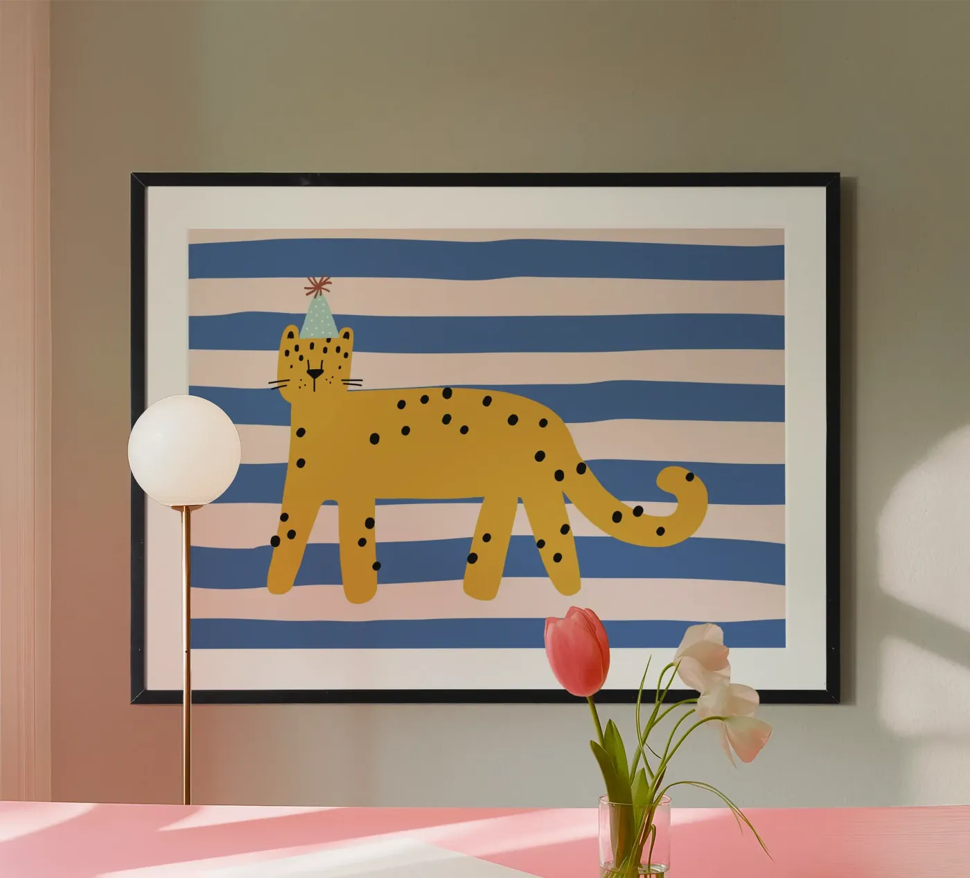 Birthday Leopard poster da PurePeachKids