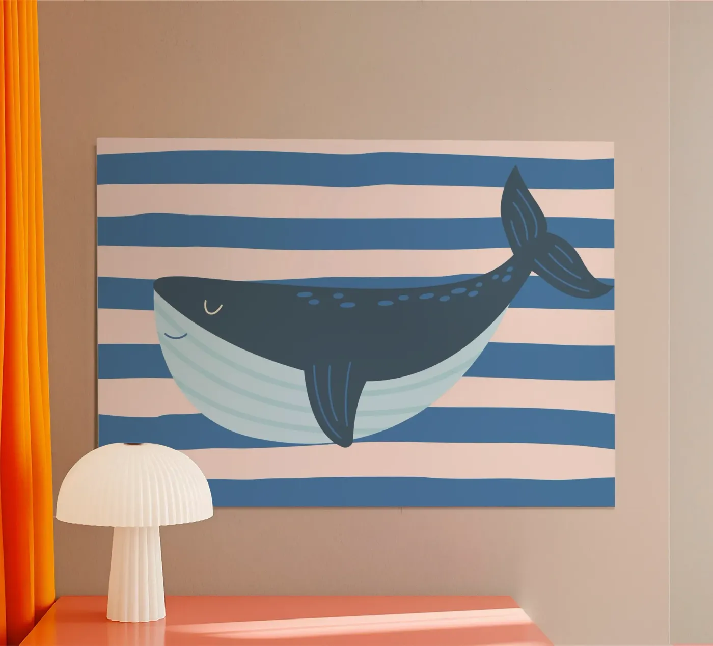 Wal Poster von PurePeachKids