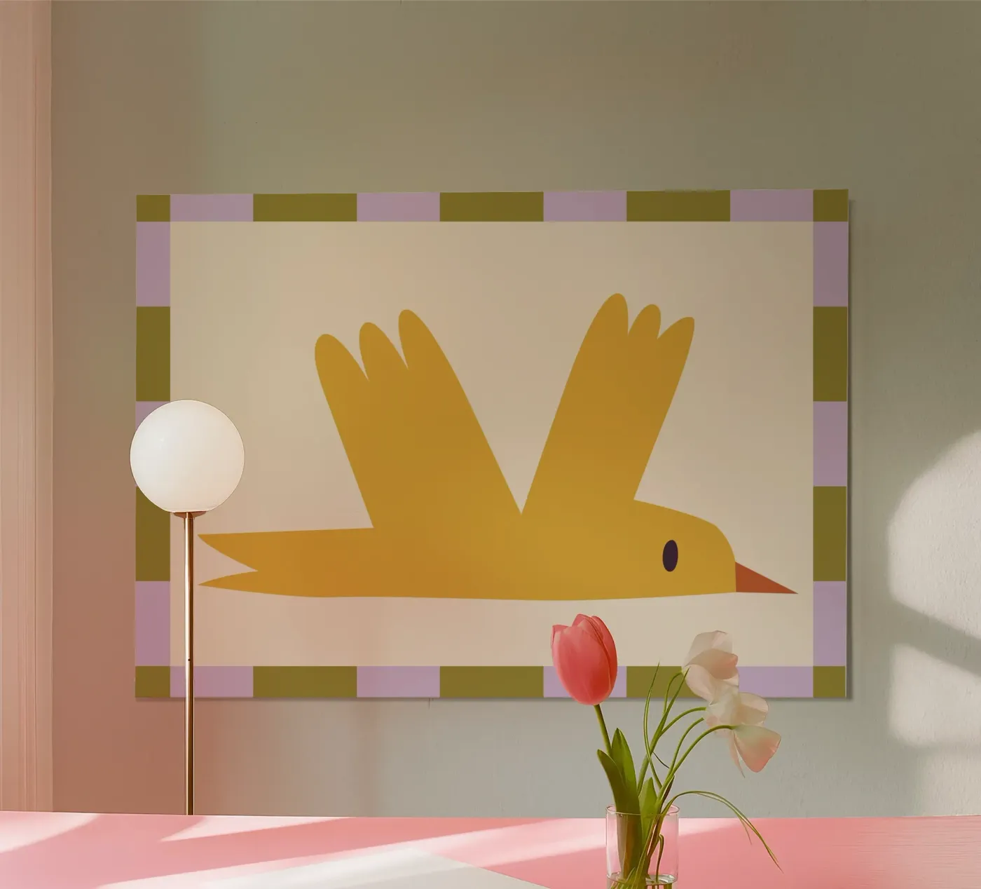 Vogel poster da PurePeachKids