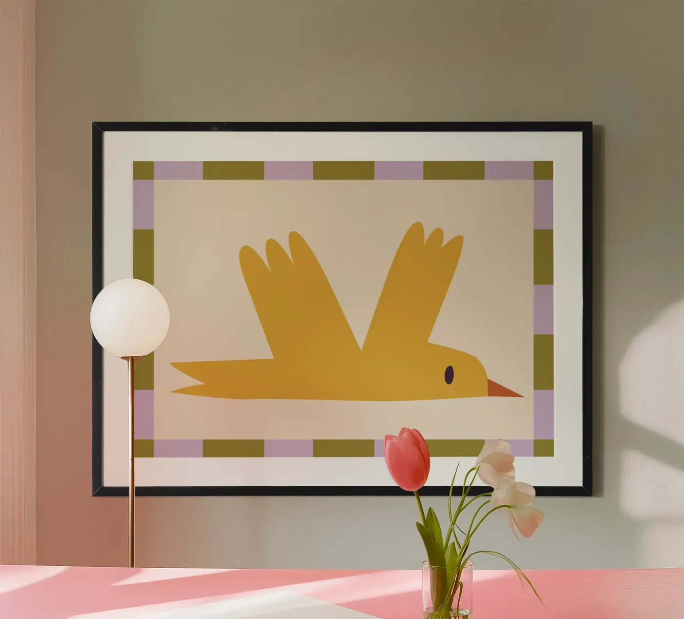 Vogel poster da PurePeachKids