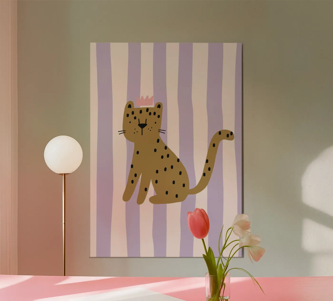 Leopard Poster von PurePeachKids