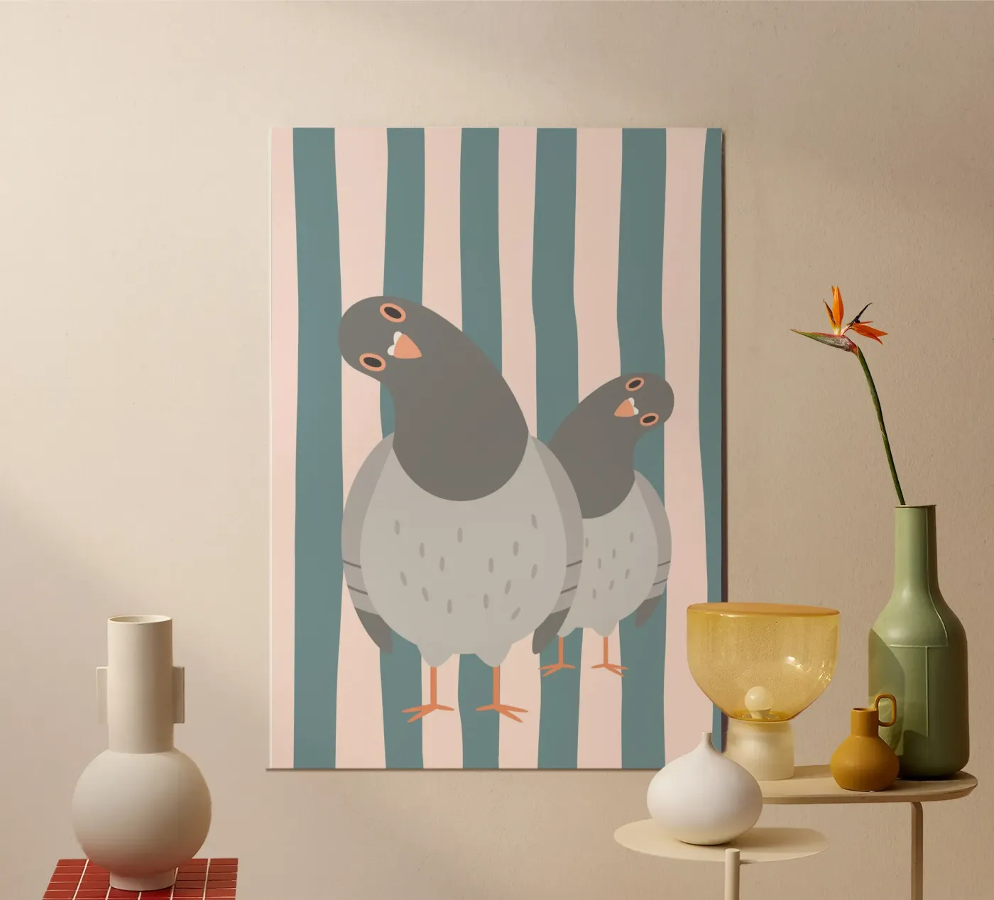 Tauben poster da PurePeachKids