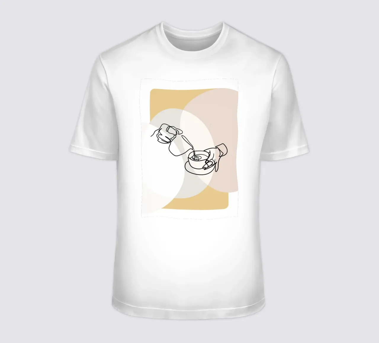 Coffee into a cup camiseta de LisaArtes