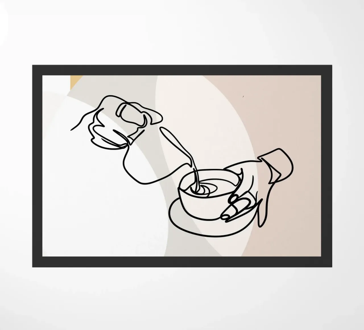 Coffee into a cup zerbino da LisaArtes