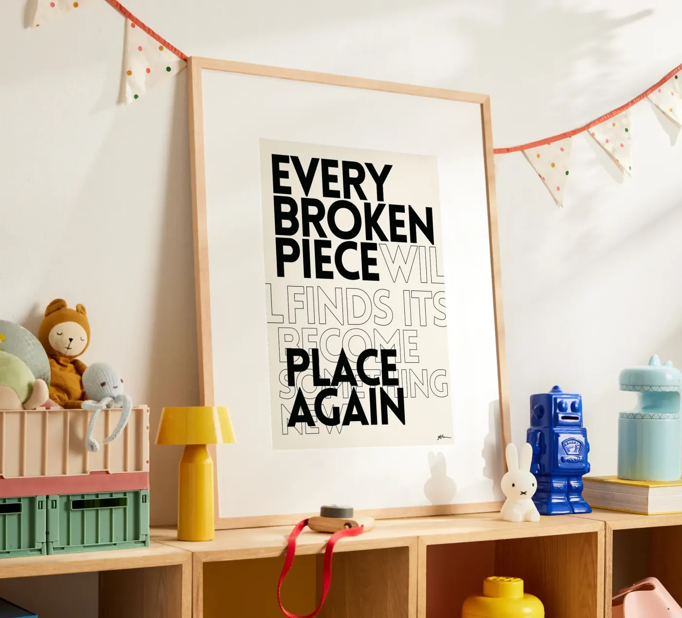 Every Broken Piece poster da PurePeachArt