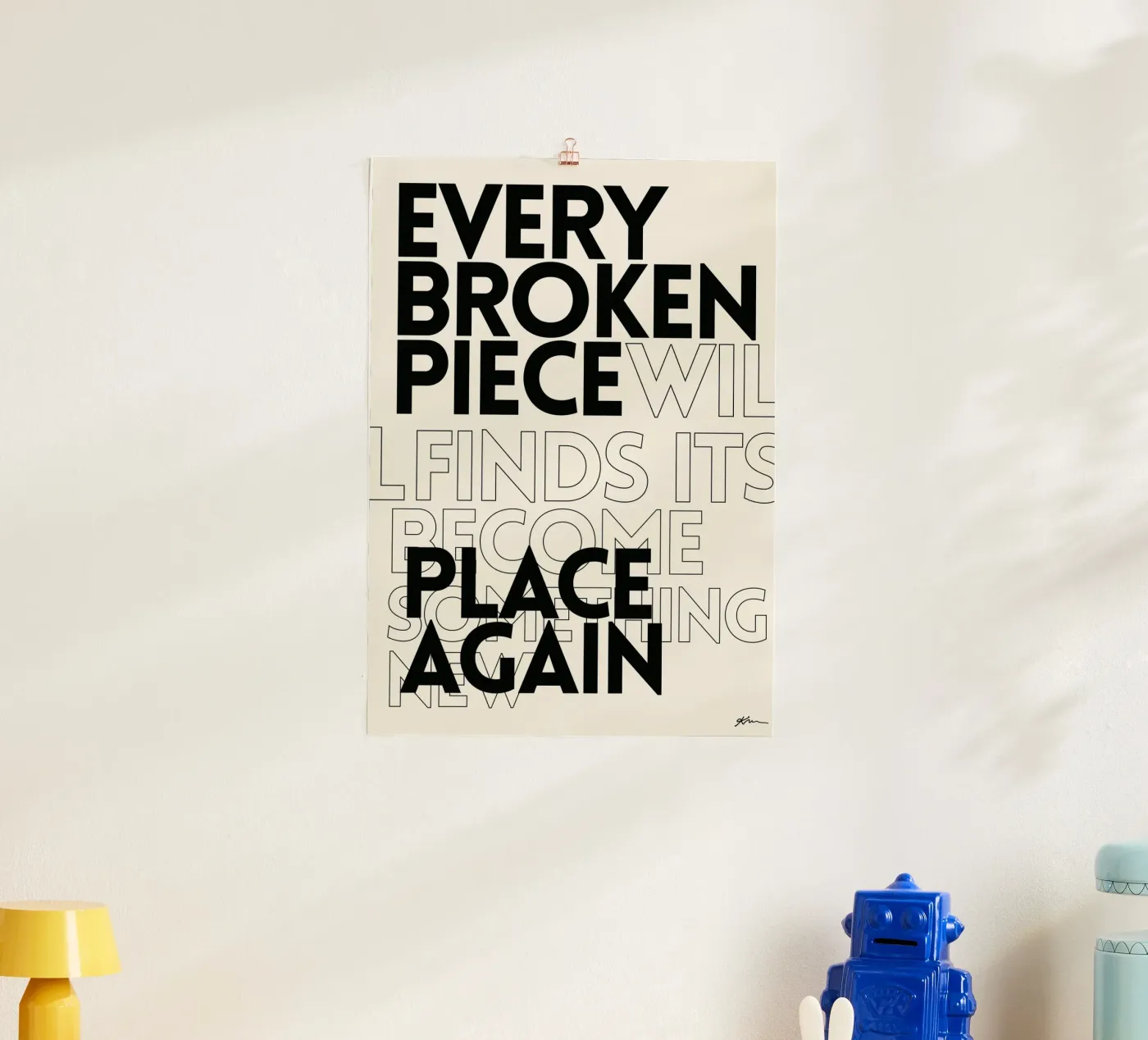 Every Broken Piece poster da PurePeachArt