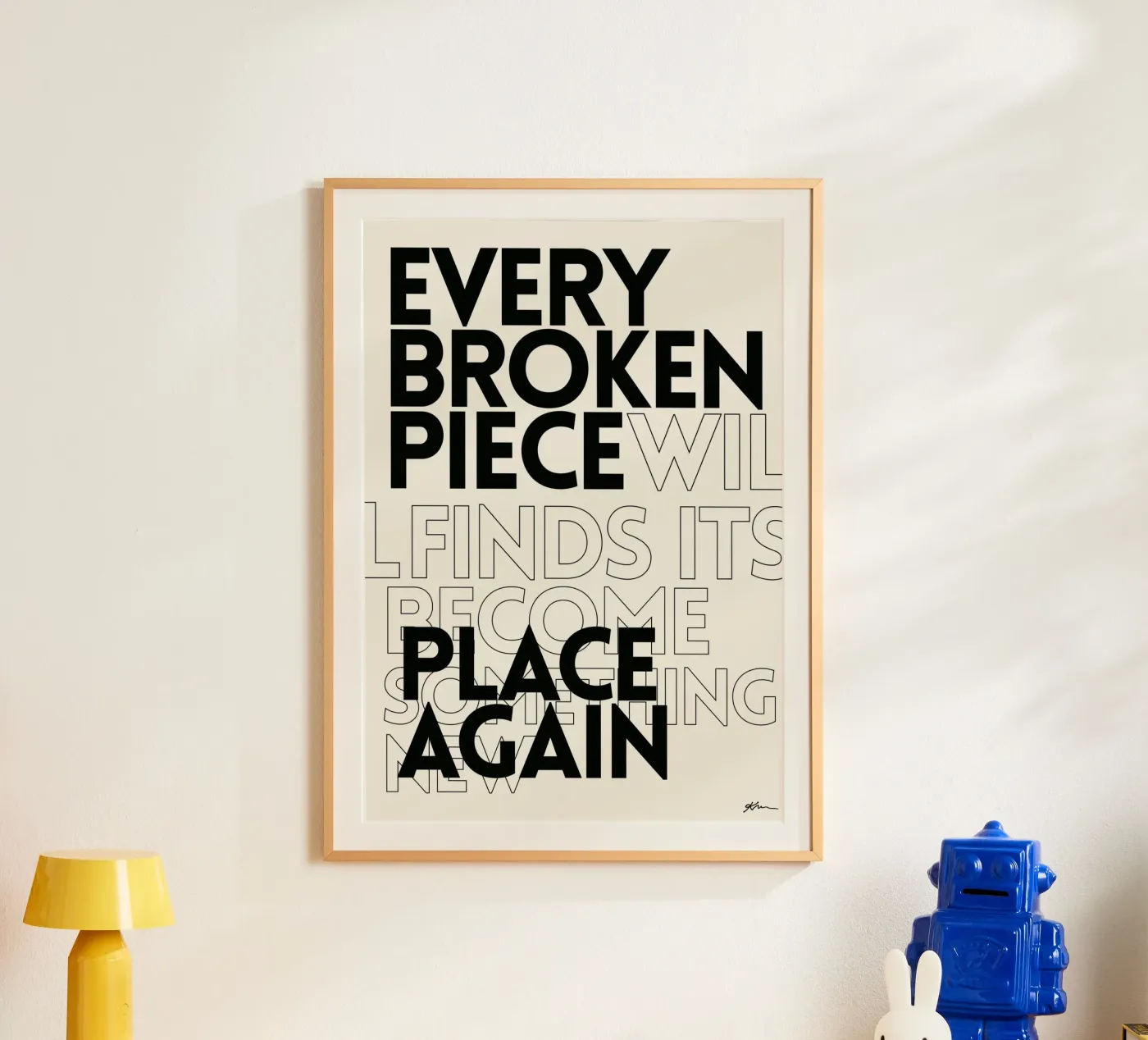 Every Broken Piece poster da PurePeachArt