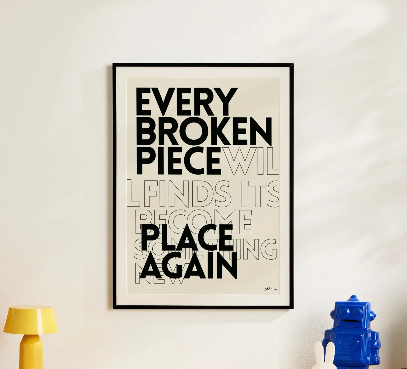 Every Broken Piece poster da PurePeachArt