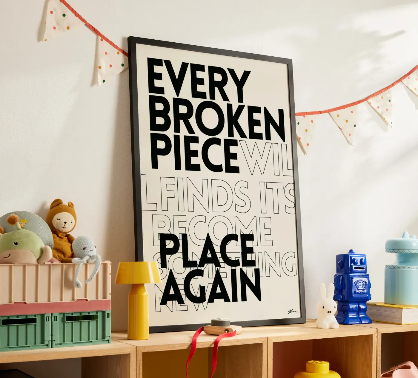 Every Broken Piece poster da PurePeachArt