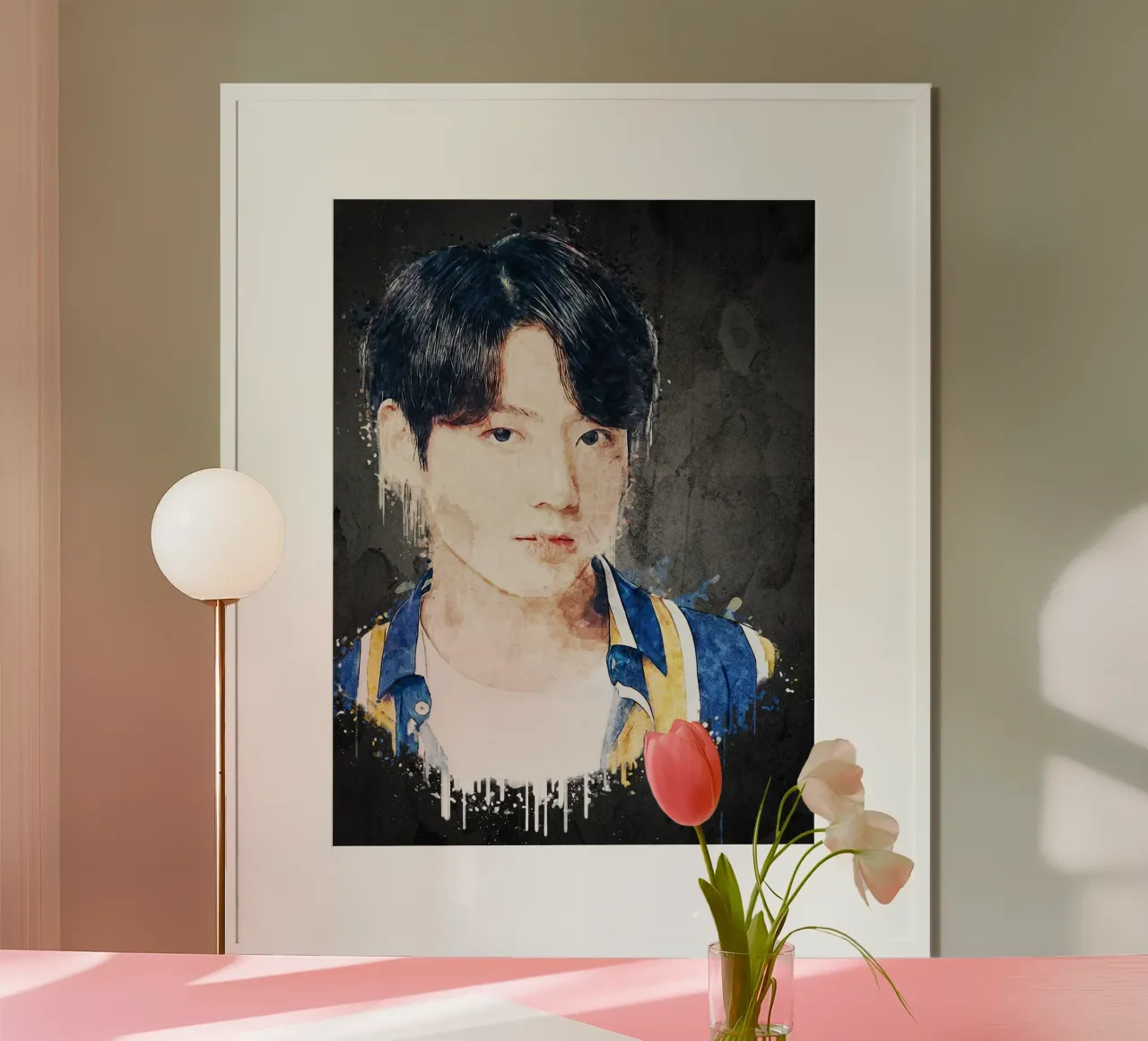 Jungkook carta hahnemühle da Gunawan Rb