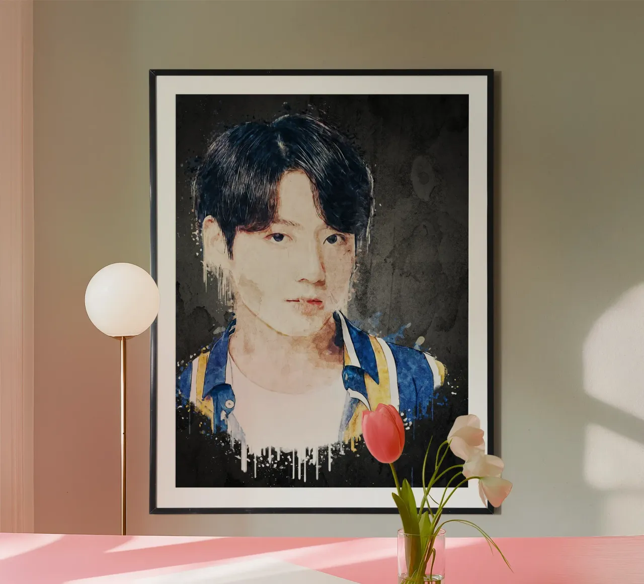 Jungkook carta hahnemühle da Gunawan Rb