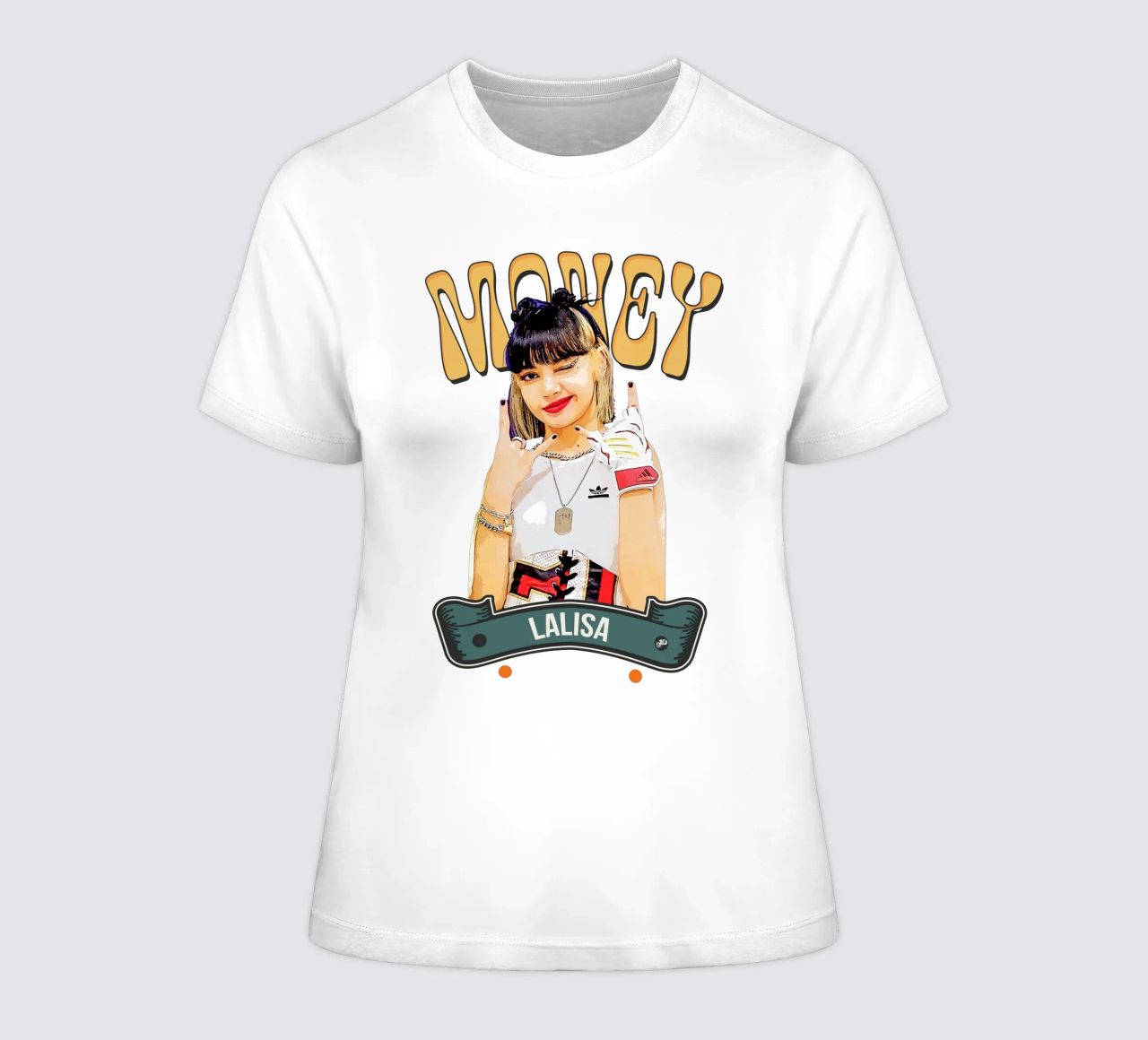 Geld Lisa Frauen T-Shirt von Gunawan Rb