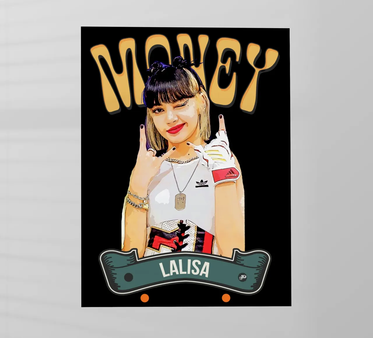 Money Lisa pellicola backlit da Gunawan Rb