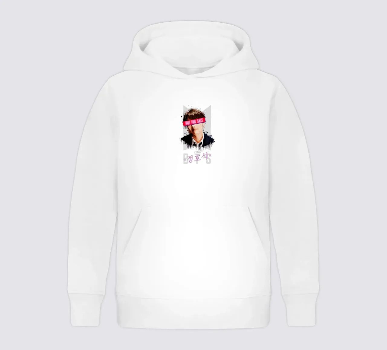 J-Hope Not for sale kids hoodie by Gunawan Rb