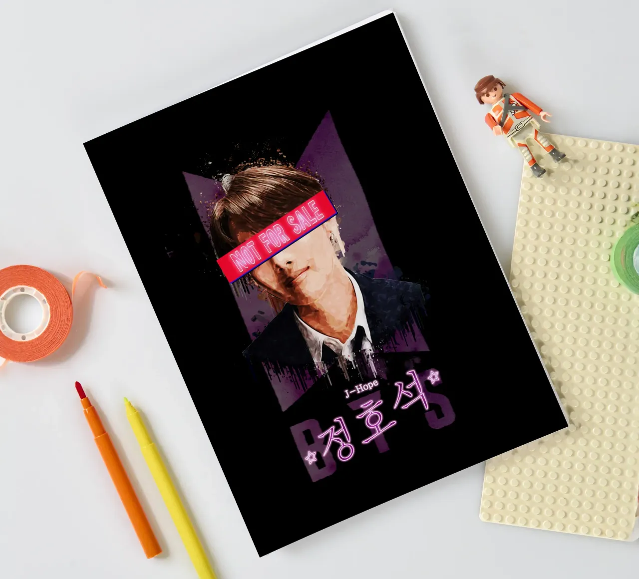 J-Hope Not for sale notebook by Gunawan Rb