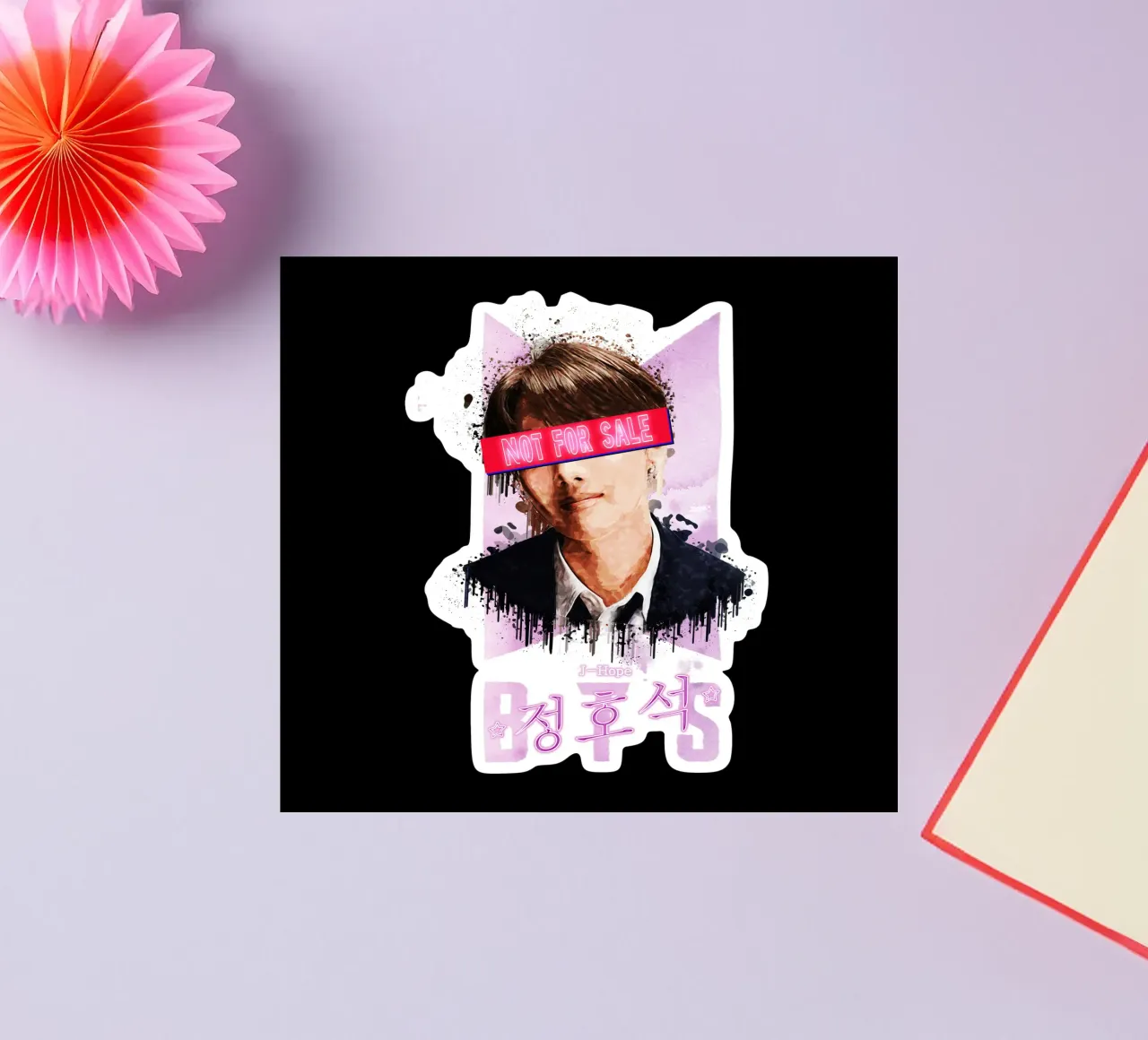 J-Hope Not for sale sticker by Gunawan Rb
