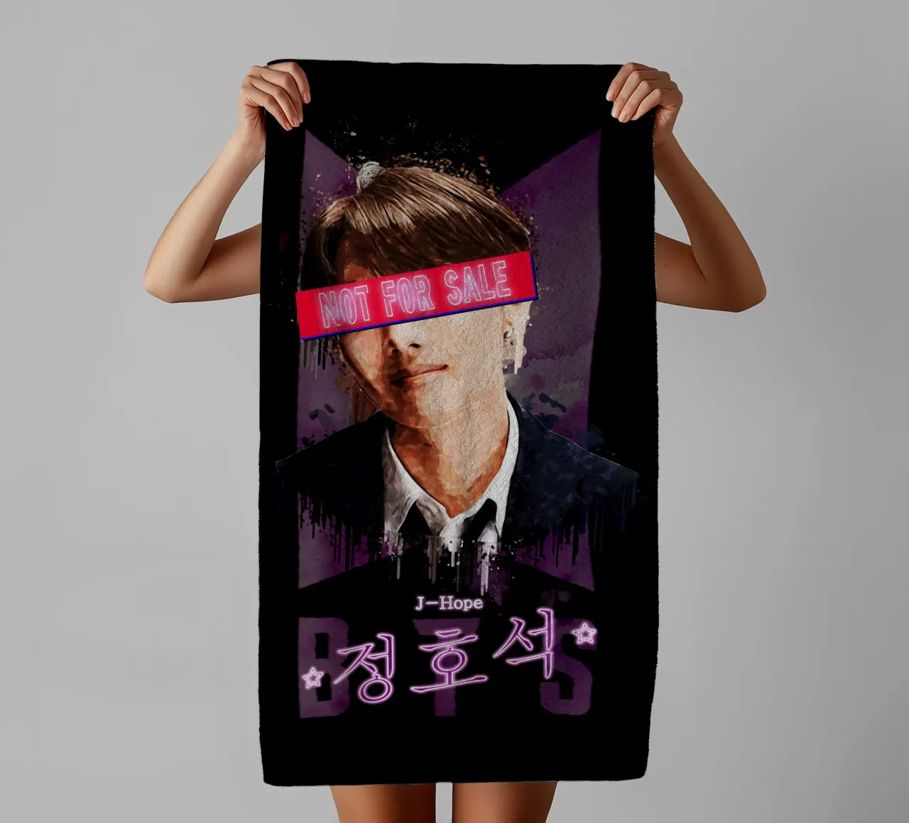 J-Hope Non in vendita asciugamano da bagno da Gunawan Rb