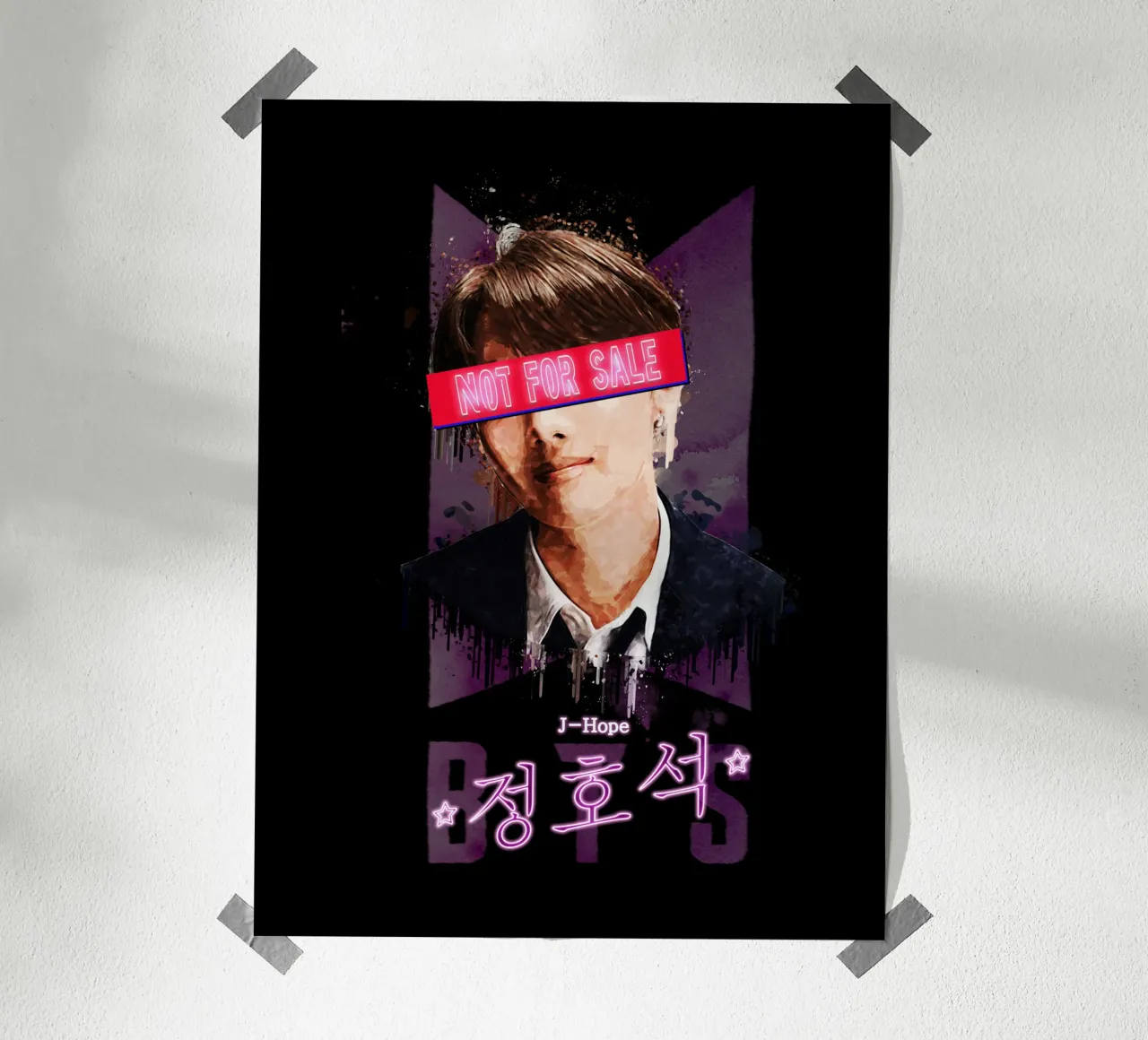 J-Hope Non in vendita carta hahnemühle da Gunawan Rb