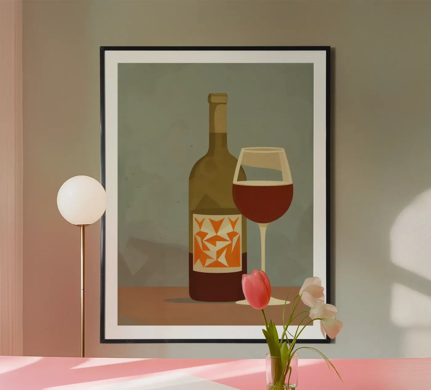 Wein Poster von Lenka