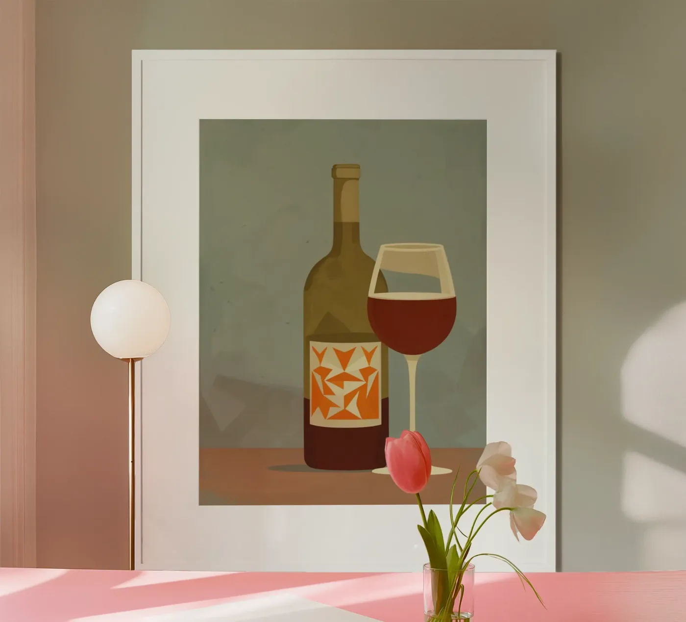 Wein Poster von Lenka