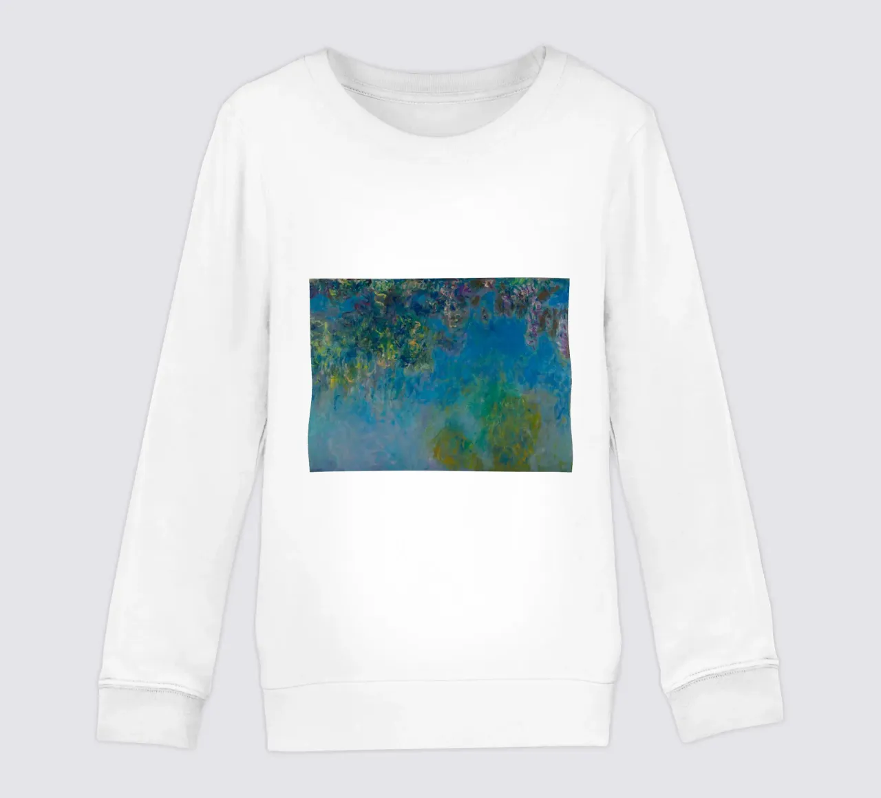 Claude Monet - Glicine 1925 felpa bambino da William Store