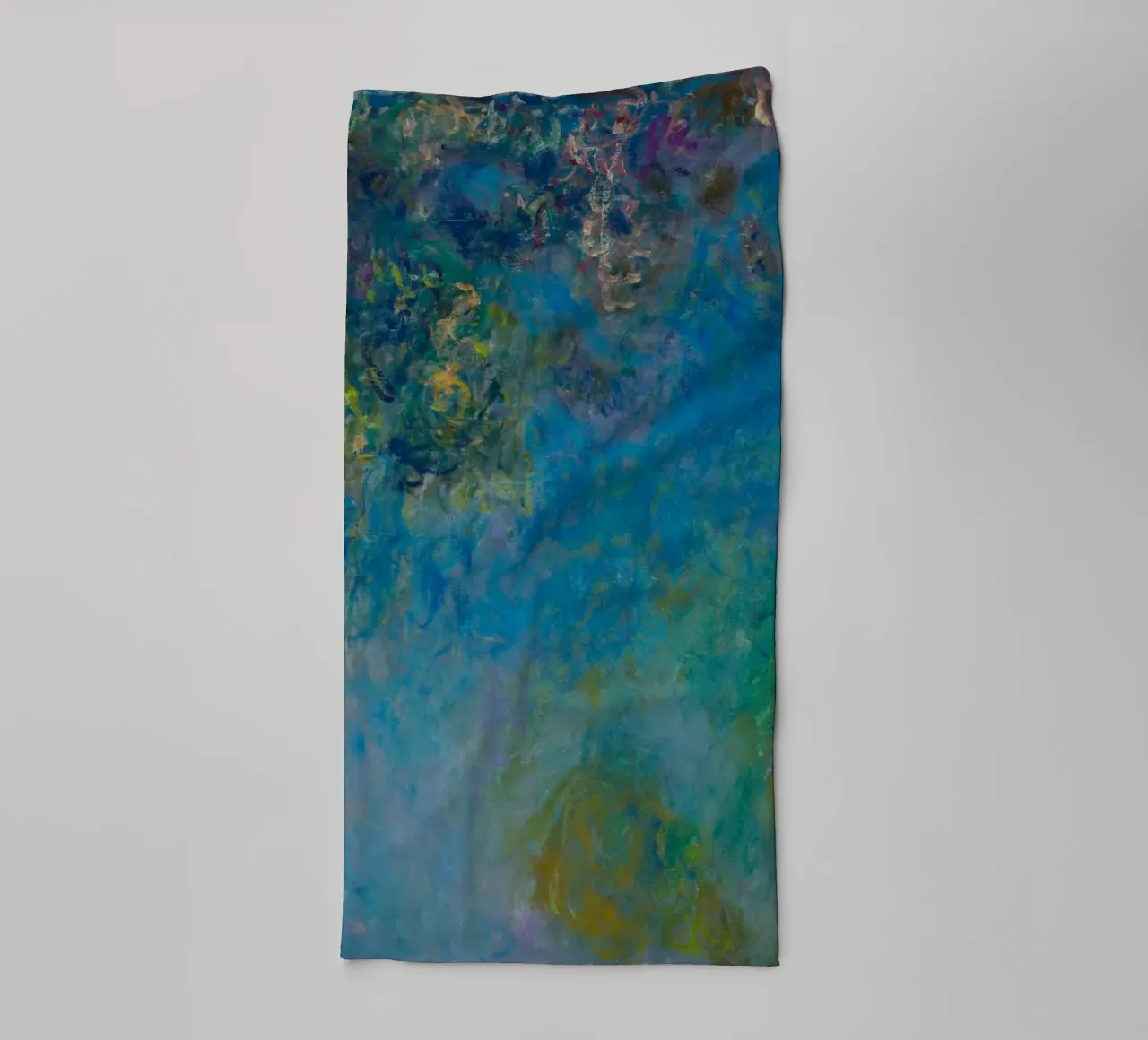 Claude Monet - Glicine 1925 asciugamano da bagno da William Store