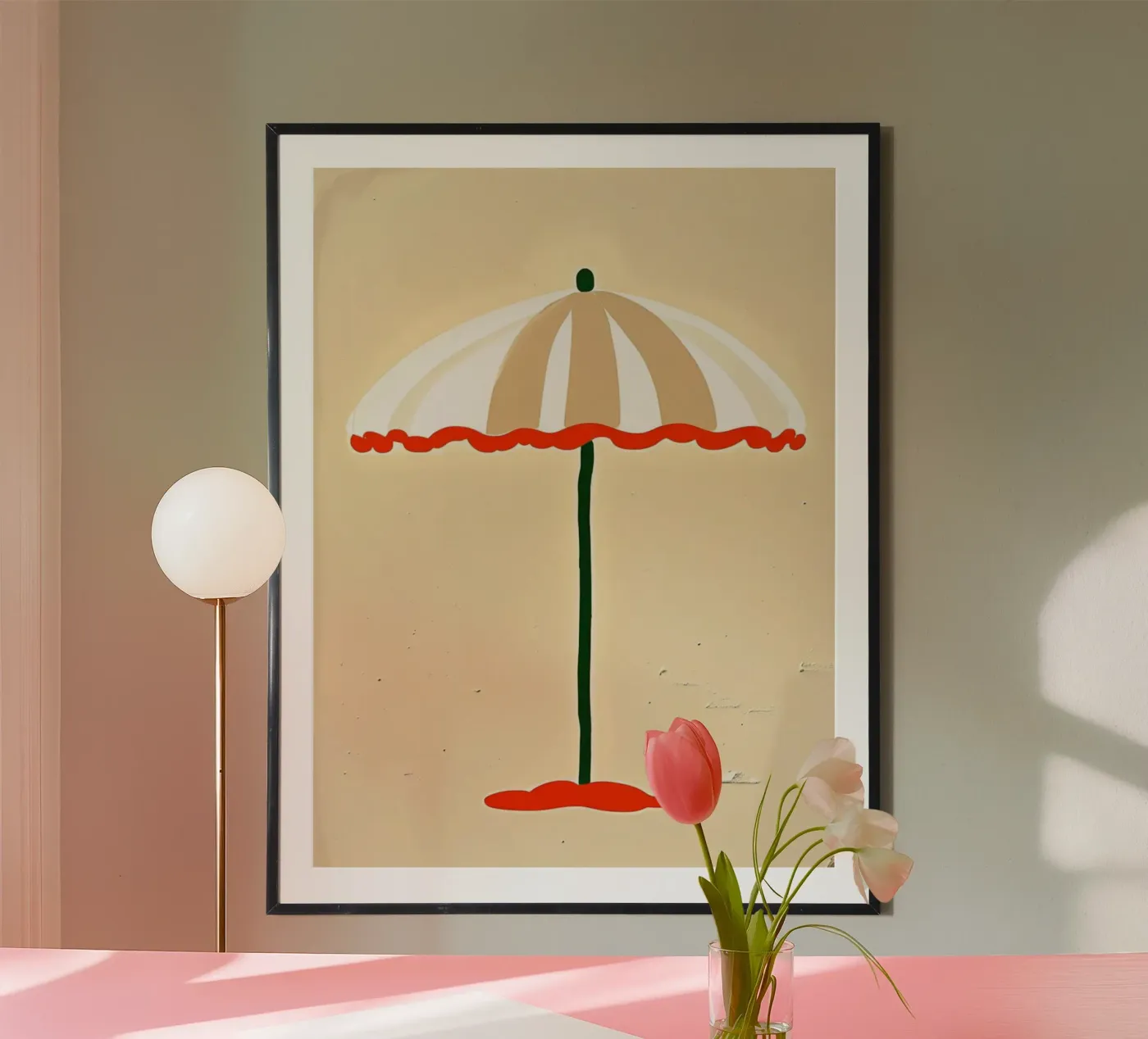 Umberella Beach poster da Lenka