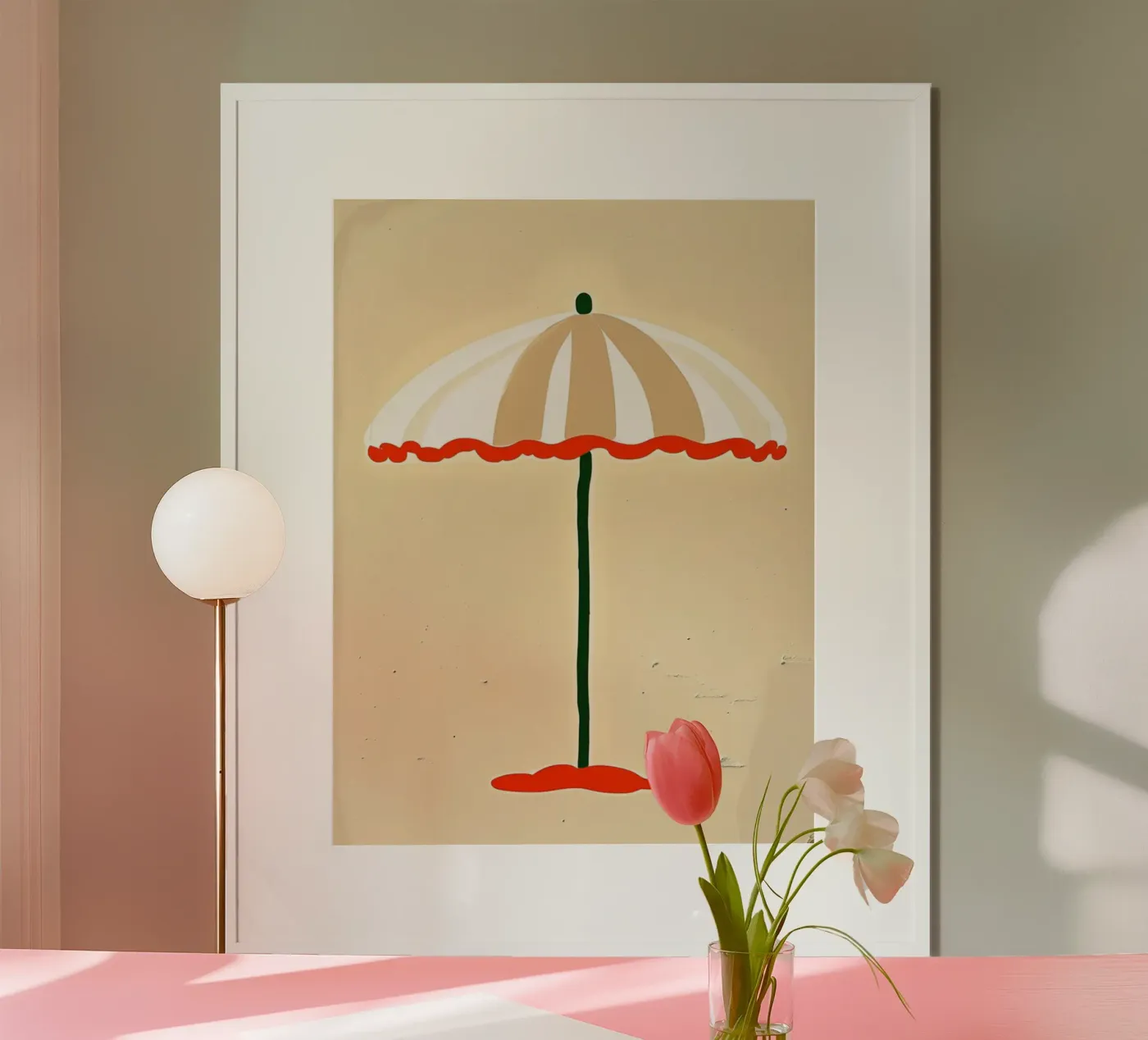 Umberella Beach poster da Lenka