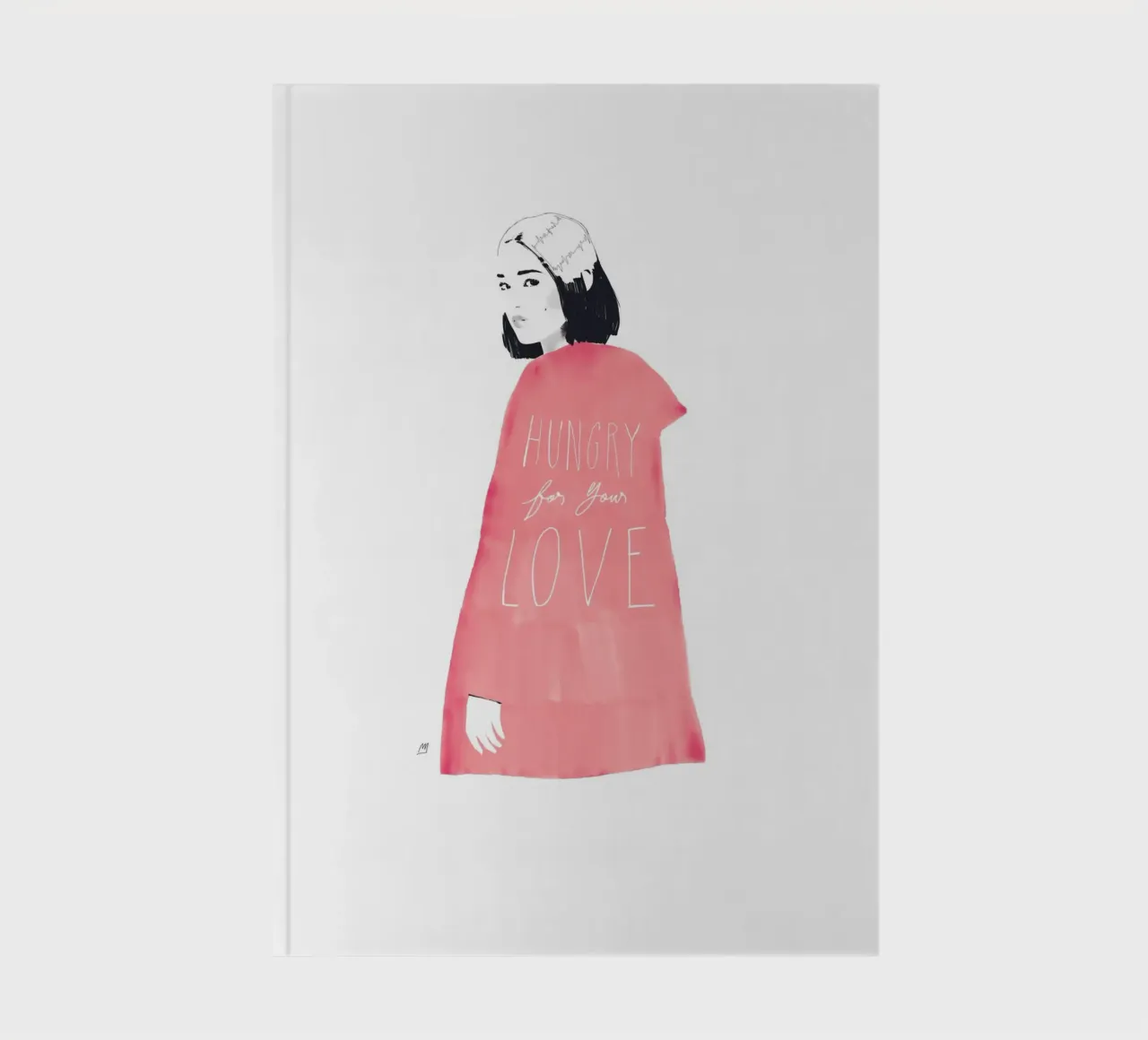 Hungry For Your Love notebook by Manuel Rebollo