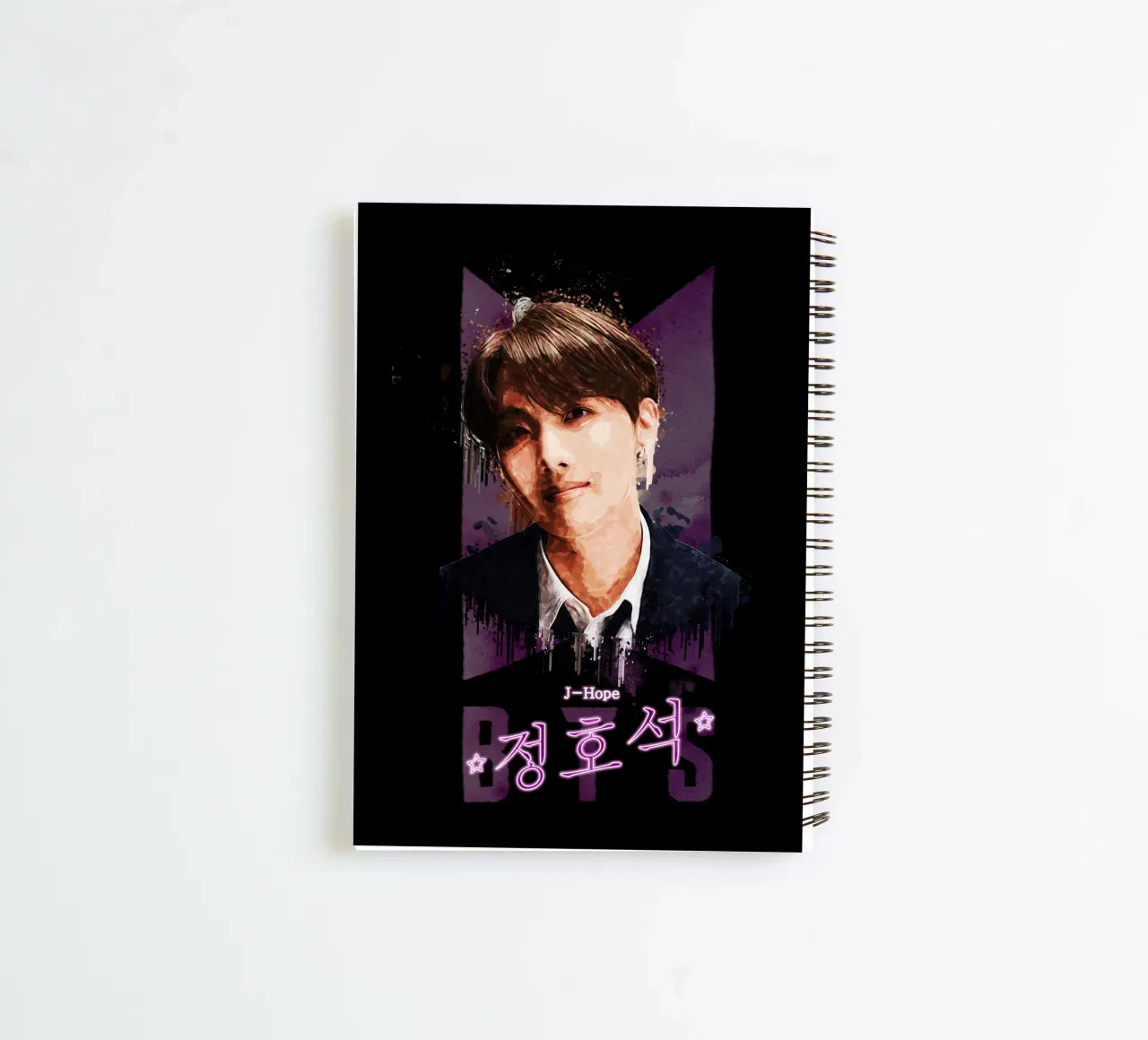 J-Hope - BTS spiral notebook by Gunawan Rb