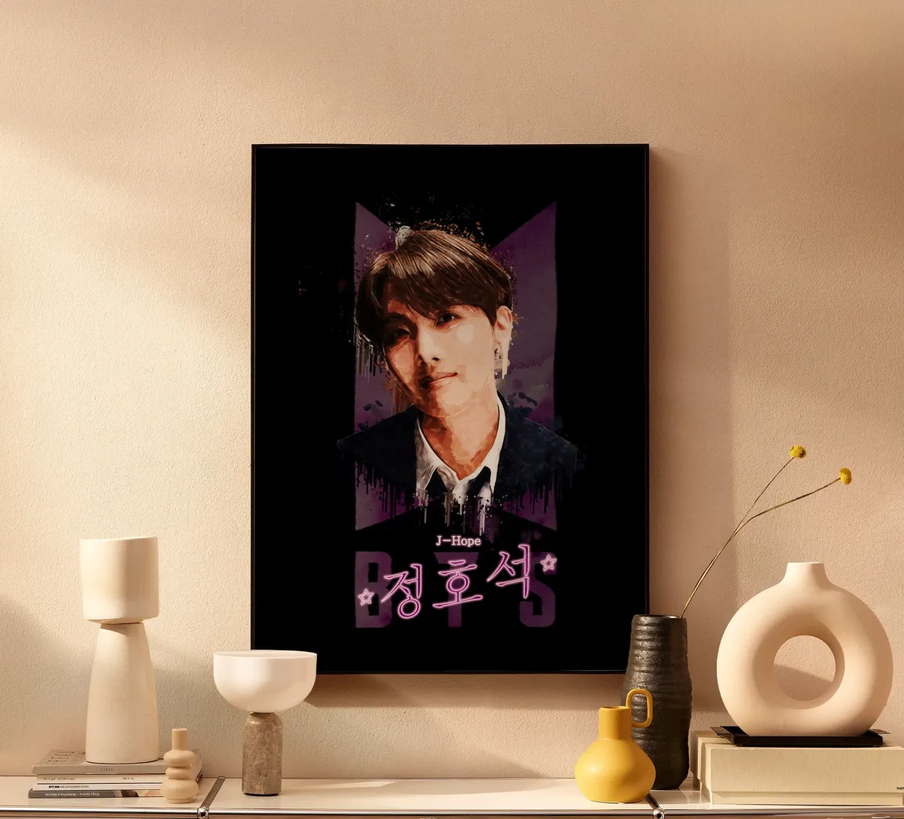 J-Hope - BTS plexiglass da Gunawan Rb
