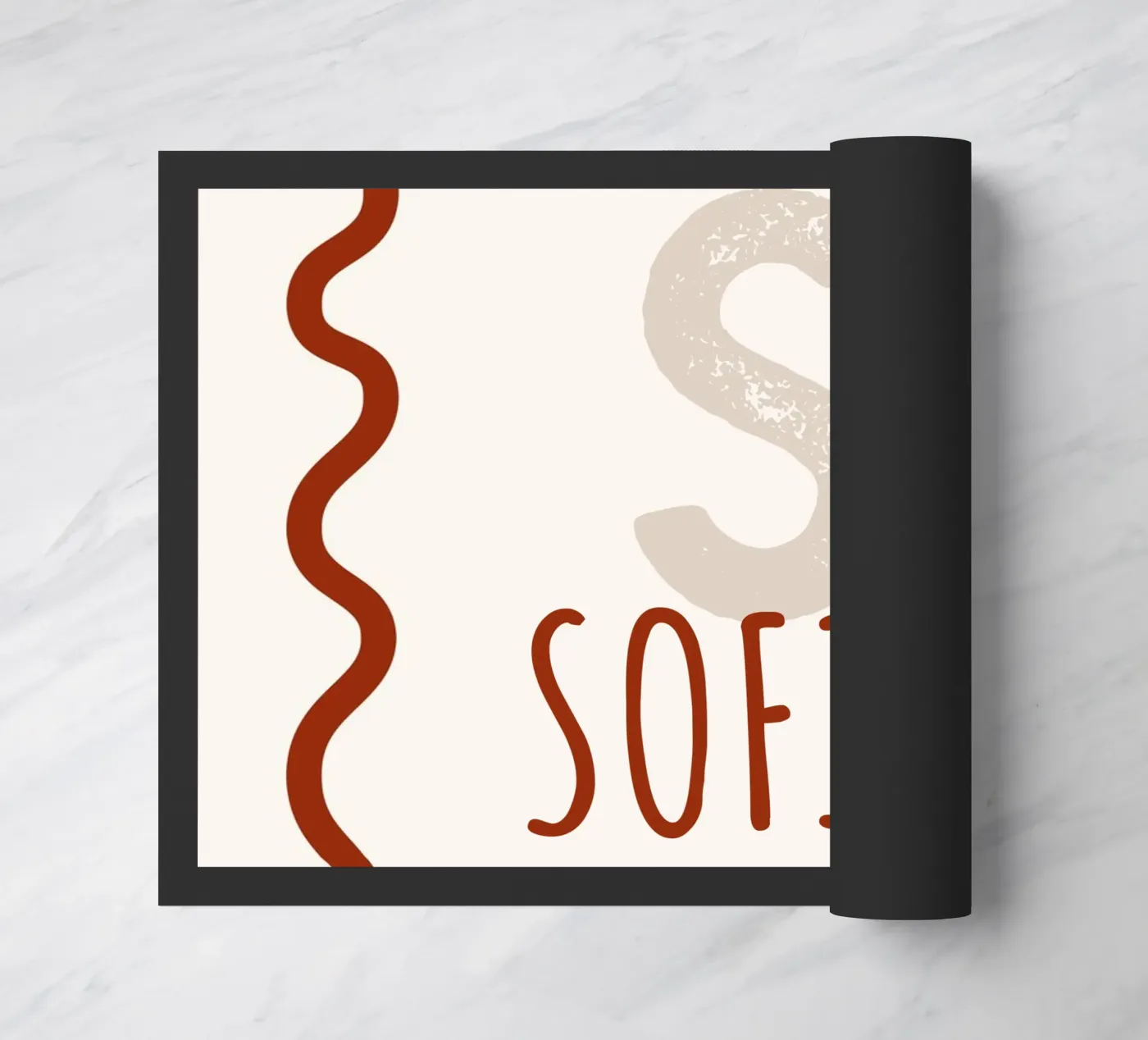 NAME - EDITABLE doormat by zeriayam arts