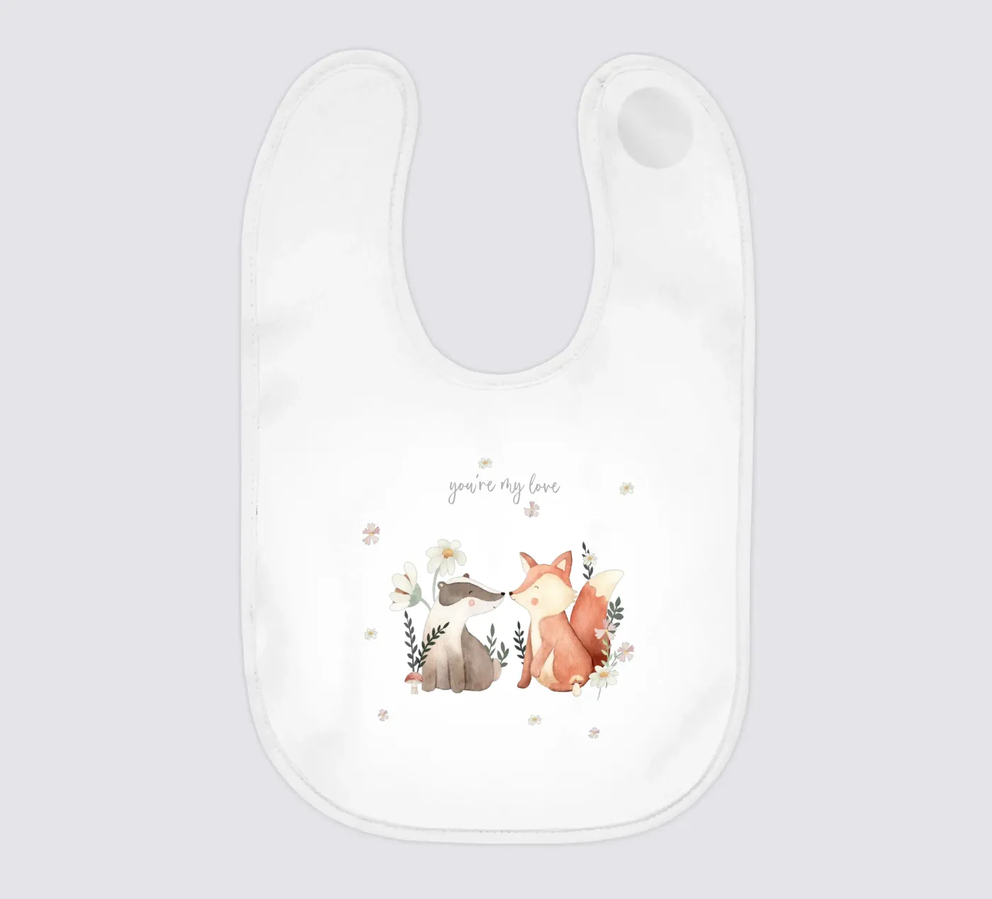 Fox & Badger bavaglino da Sabrina Ziegenhorn