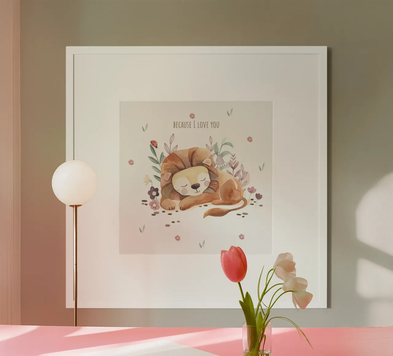 Piccolo leone poster da Sabrina Ziegenhorn